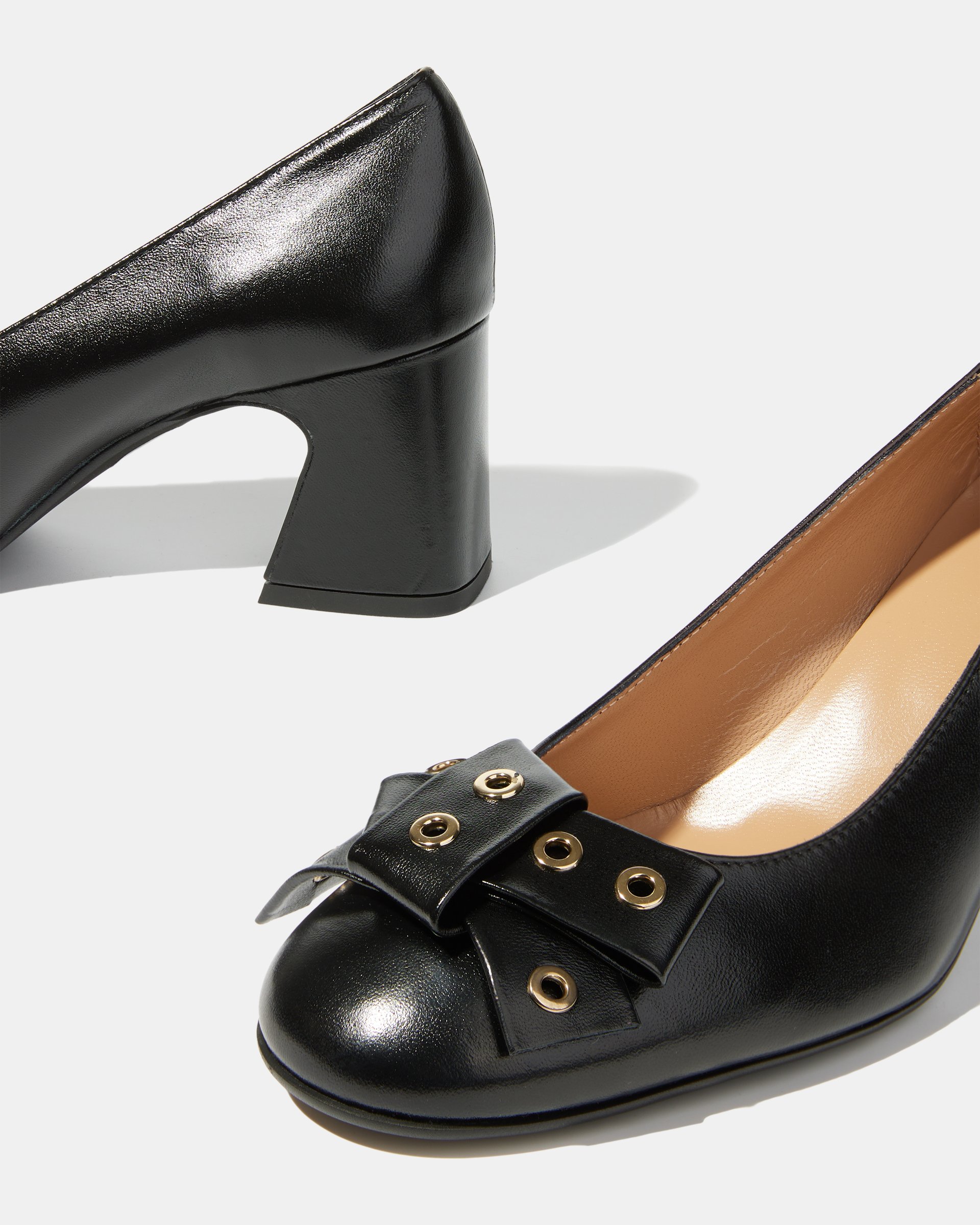 Черные туфли из натуральной кожи - Image 4 of 5