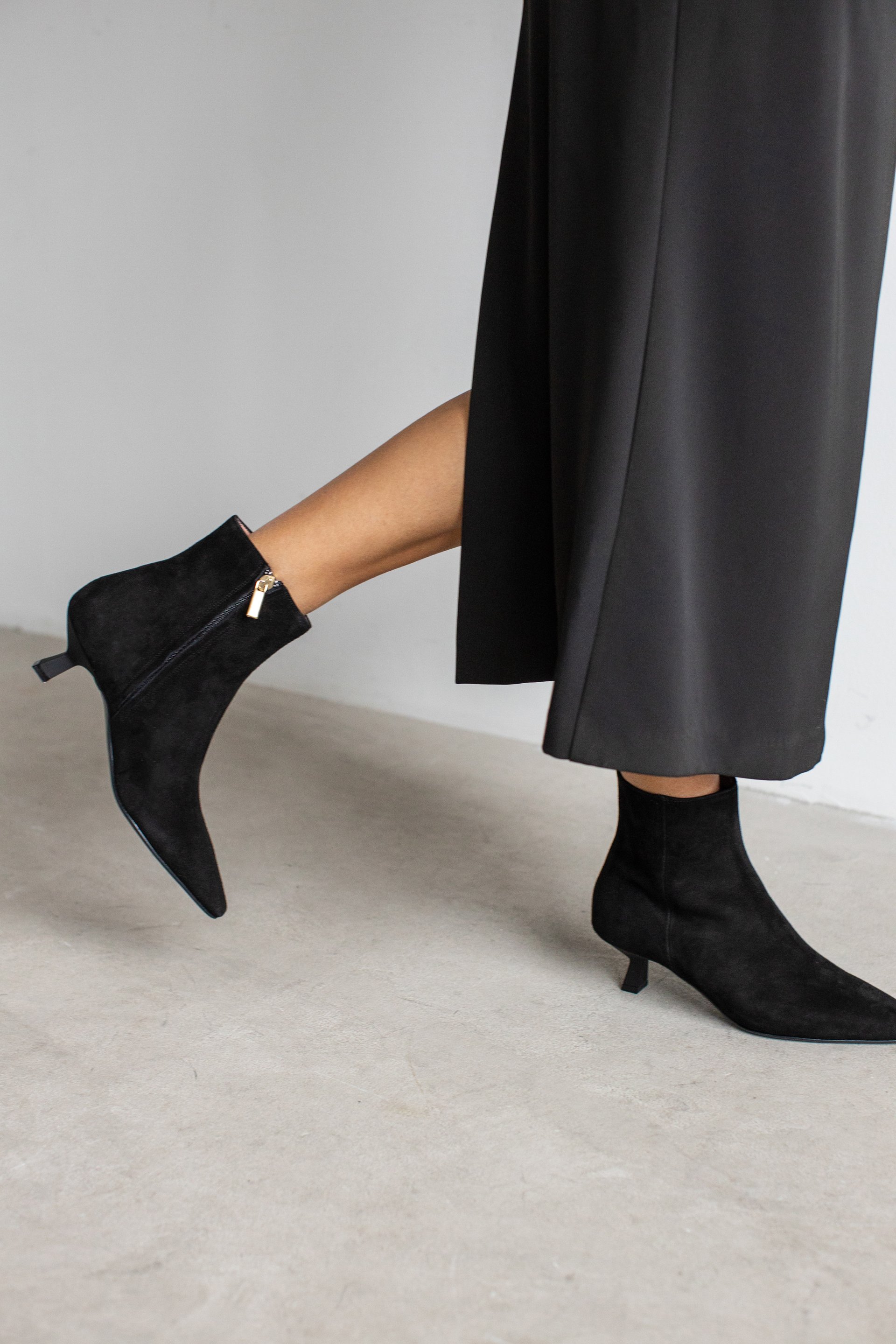 Черные замшевые ботильоны - Image 5 of 5