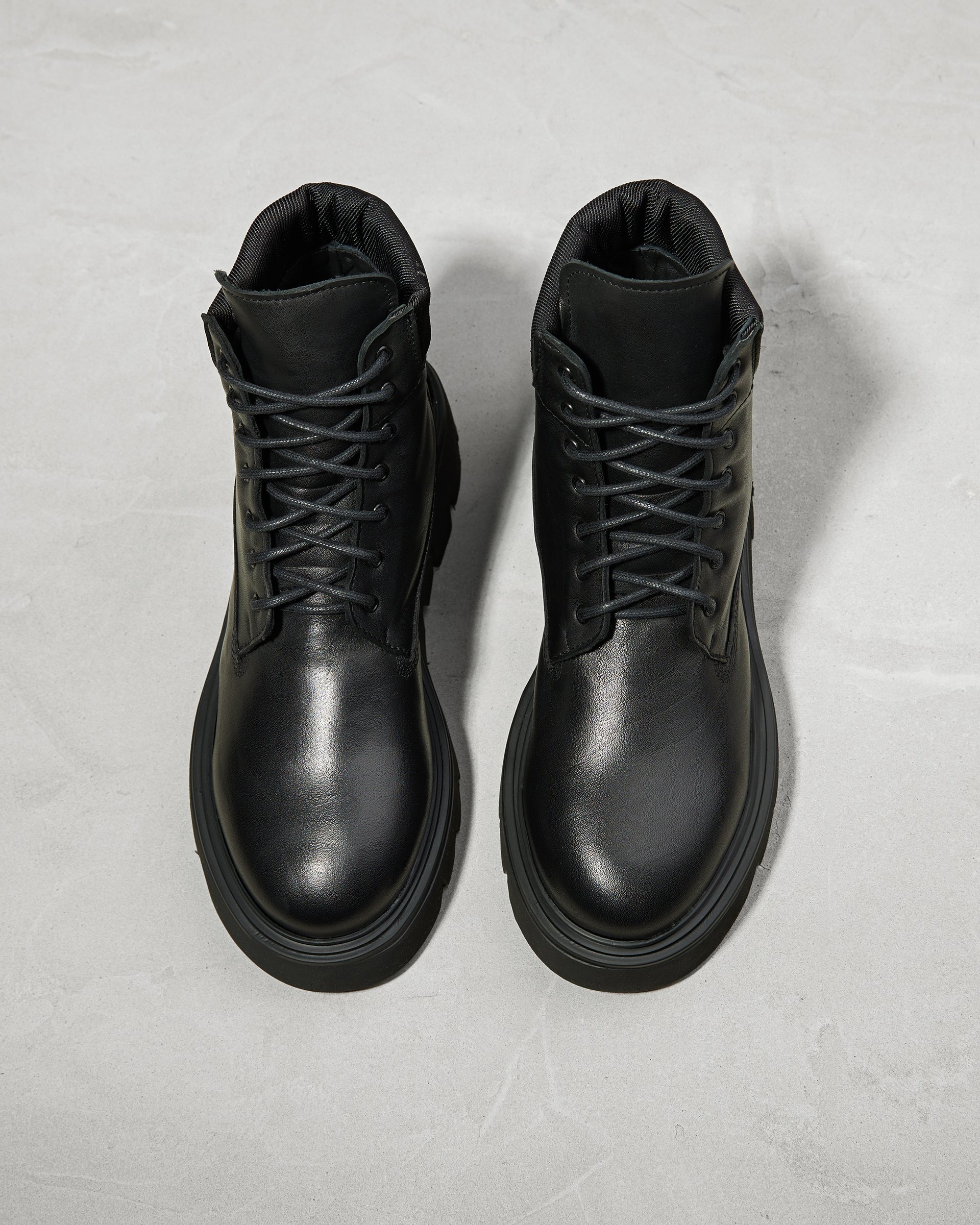 Черные ботинки из натуральной кожи - Image 2 of 7
