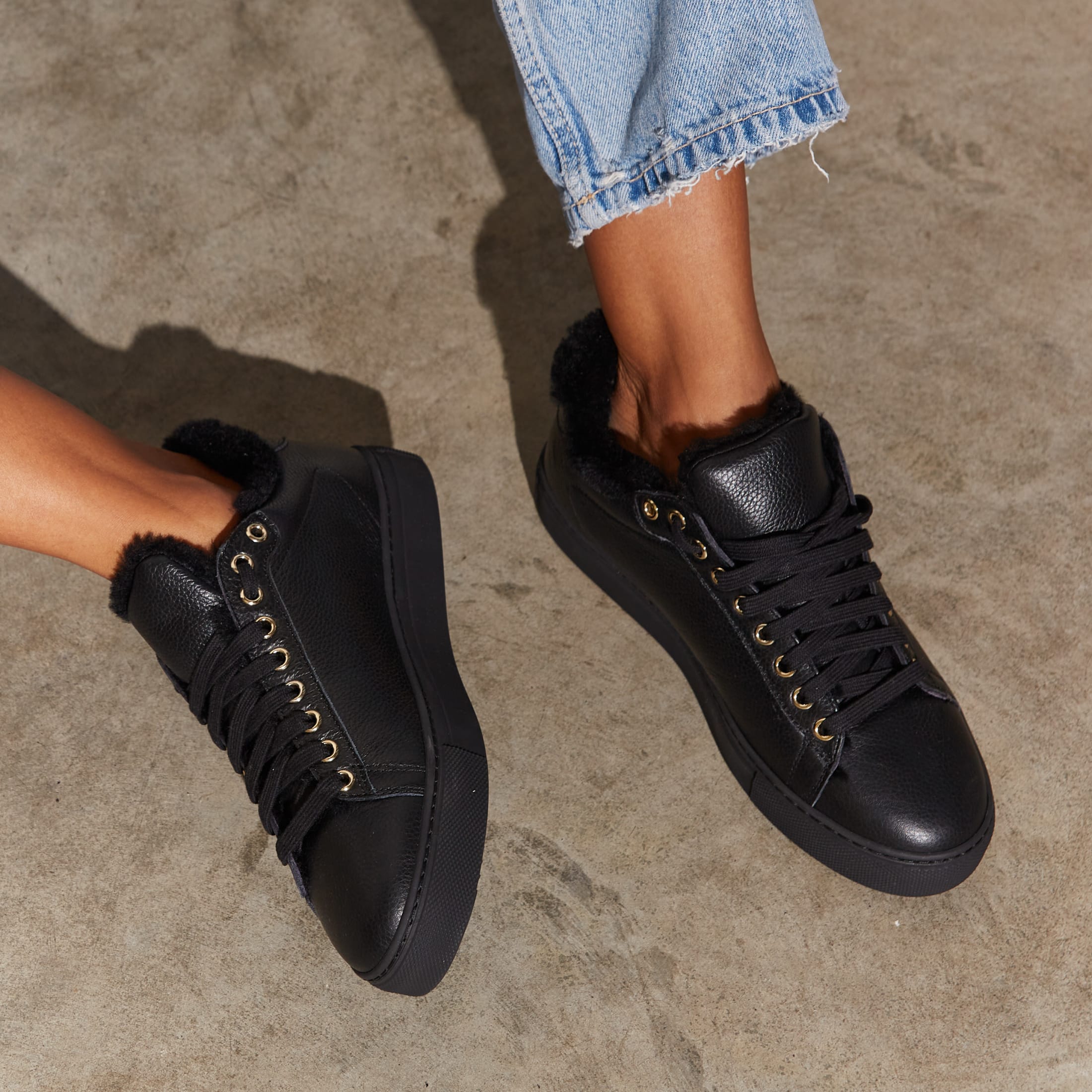 Зимние кожаные кеды - Image 5 of 5