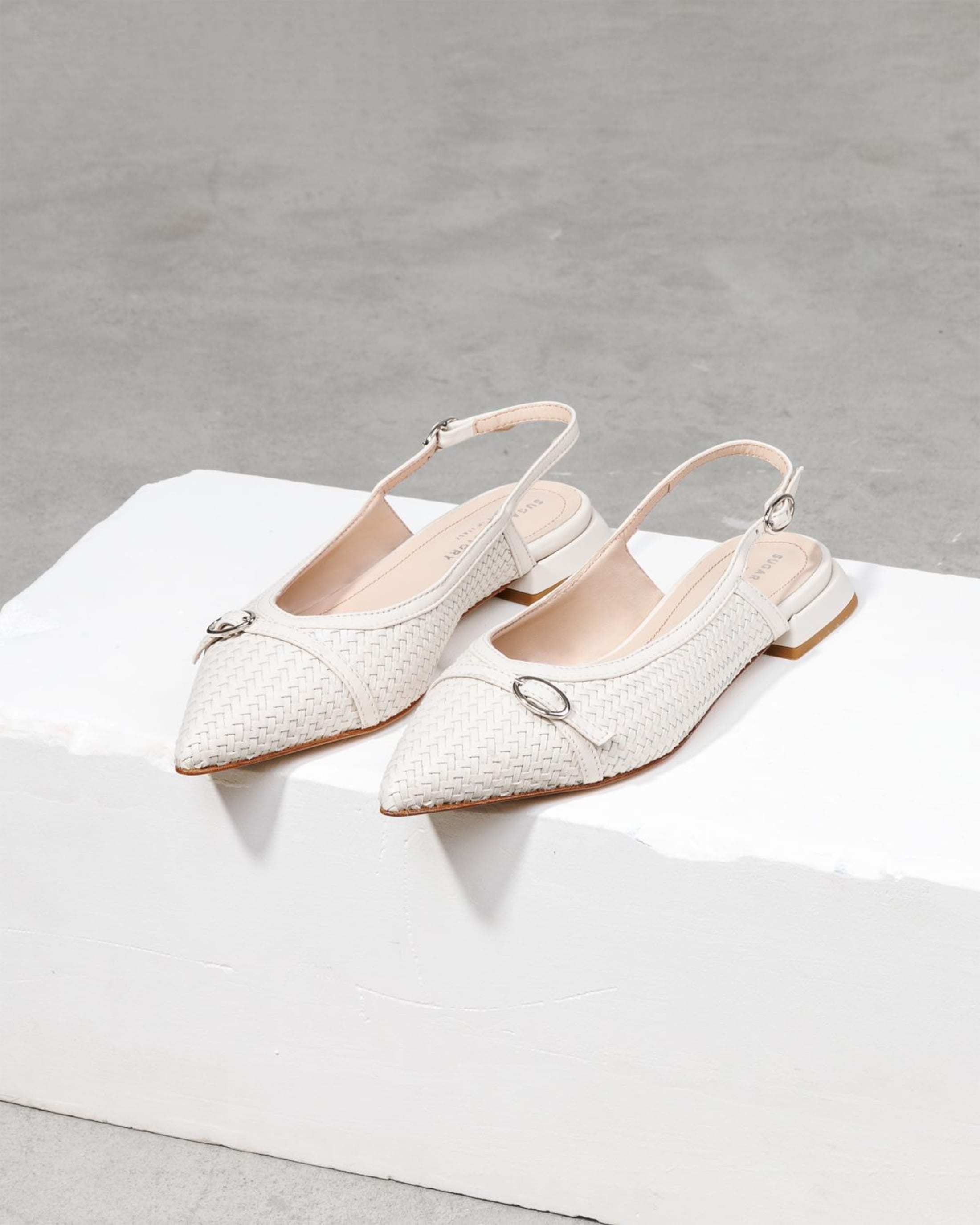 Белые кожаные туфли - Image 3 of 6