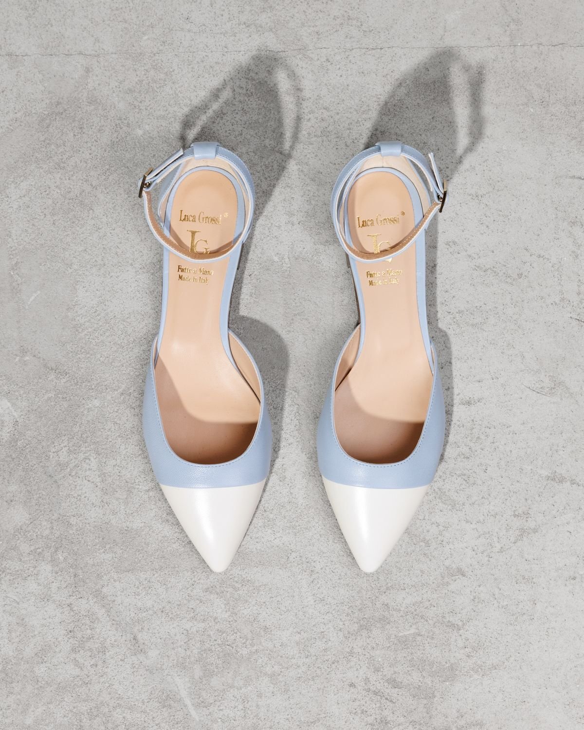 Голубые кожаные туфли - Image 2 of 6