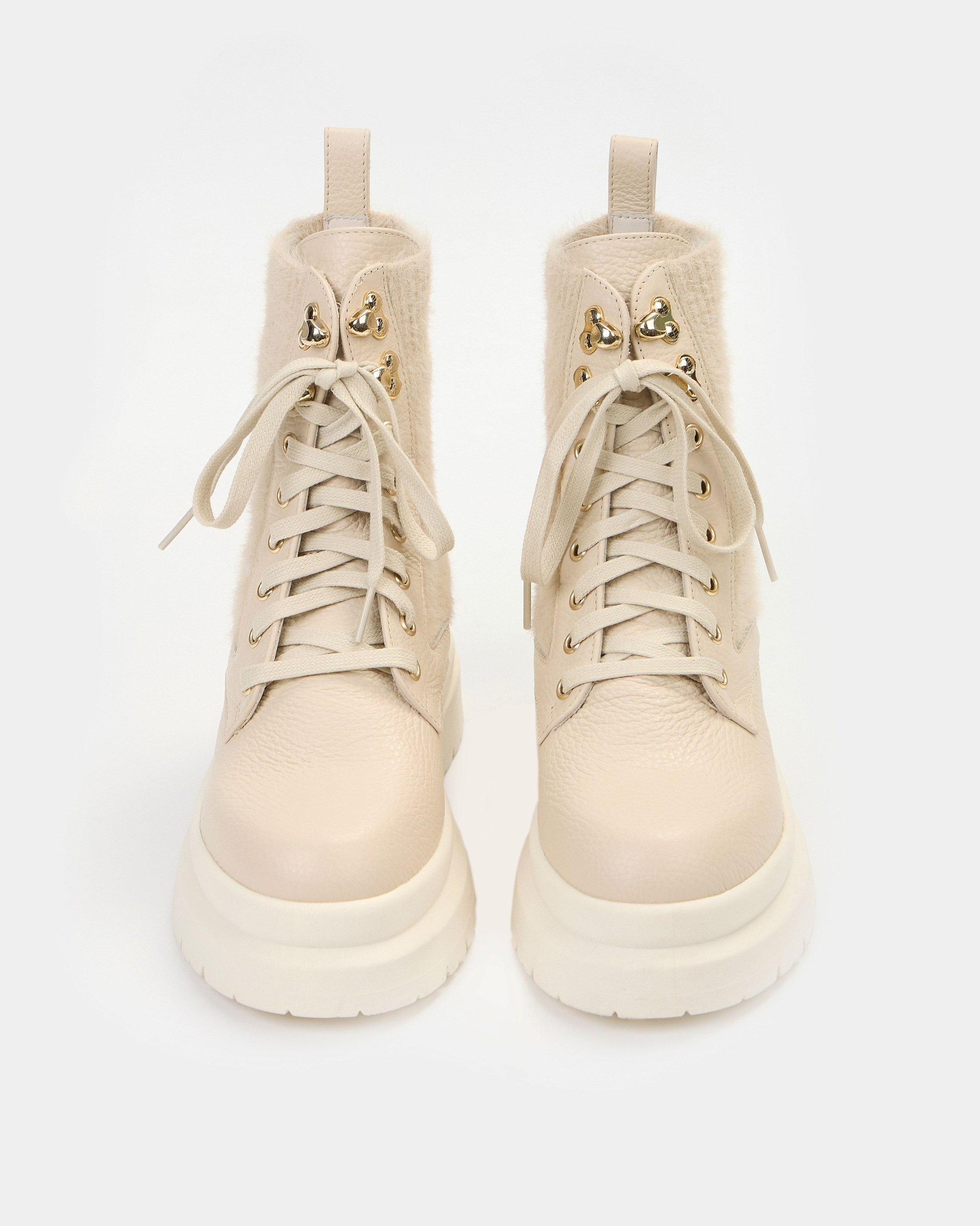 Молочные кожаные ботинки - Image 3 of 5