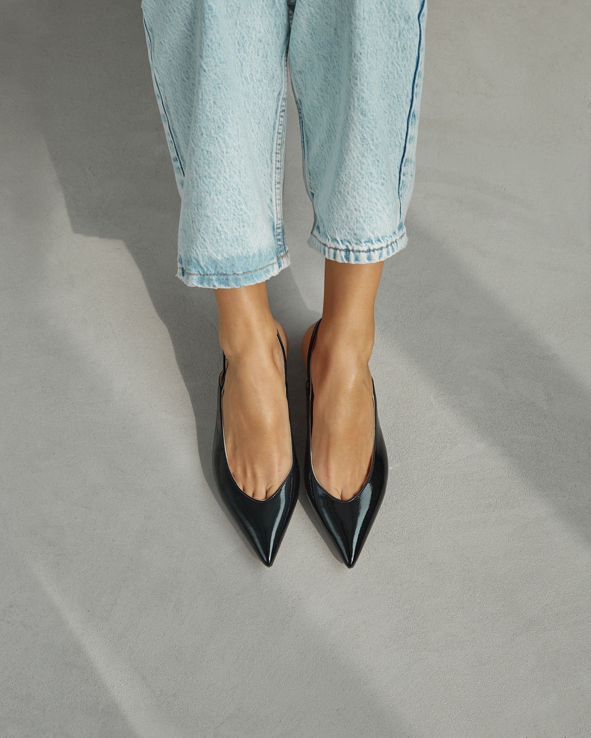 Черные кожаные туфли - Image 5 of 6