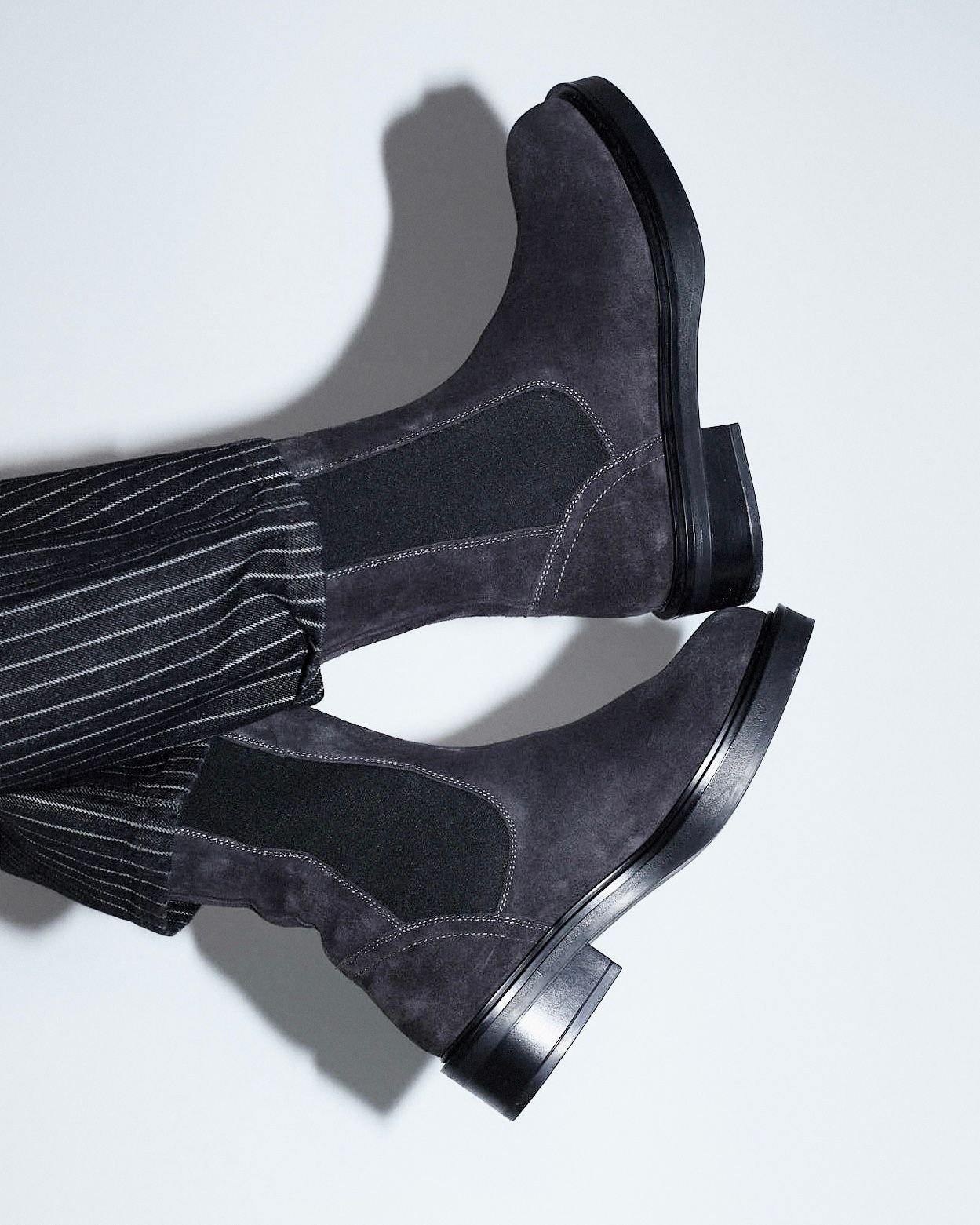 Серые замшевые челси - Image 2 of 5