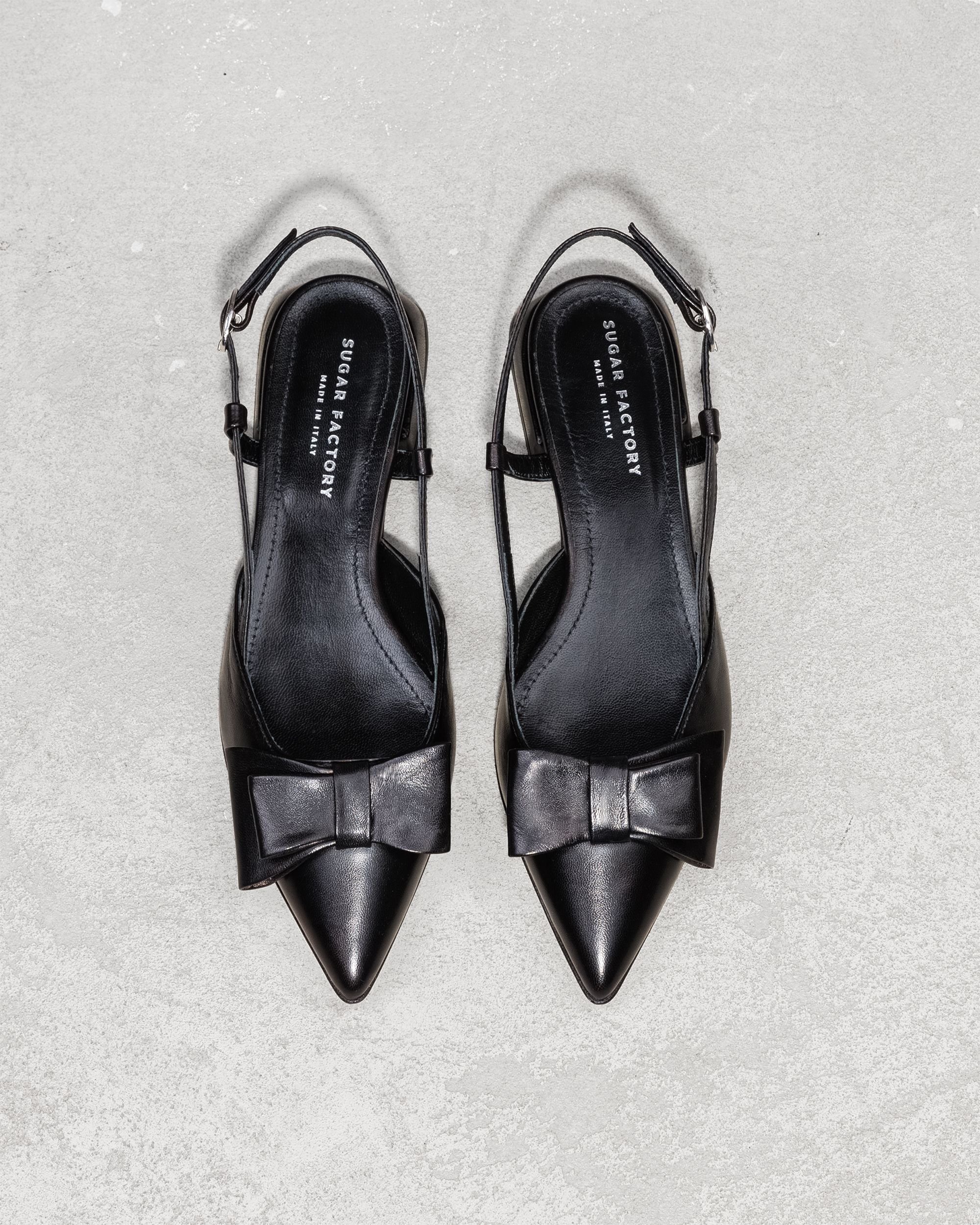 Черные кожаные туфли - Image 2 of 6