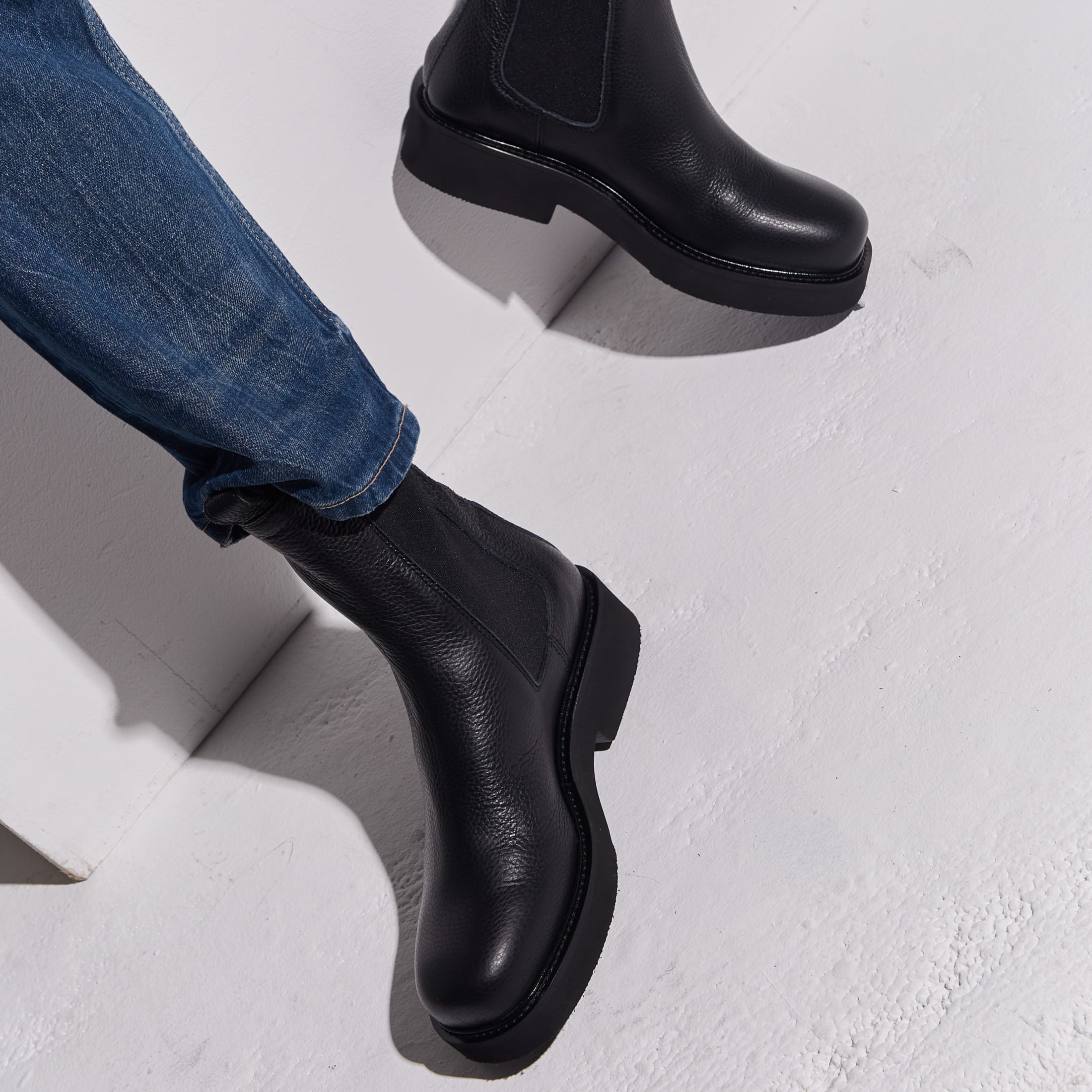 Черные кожаные челси - Image 5 of 5