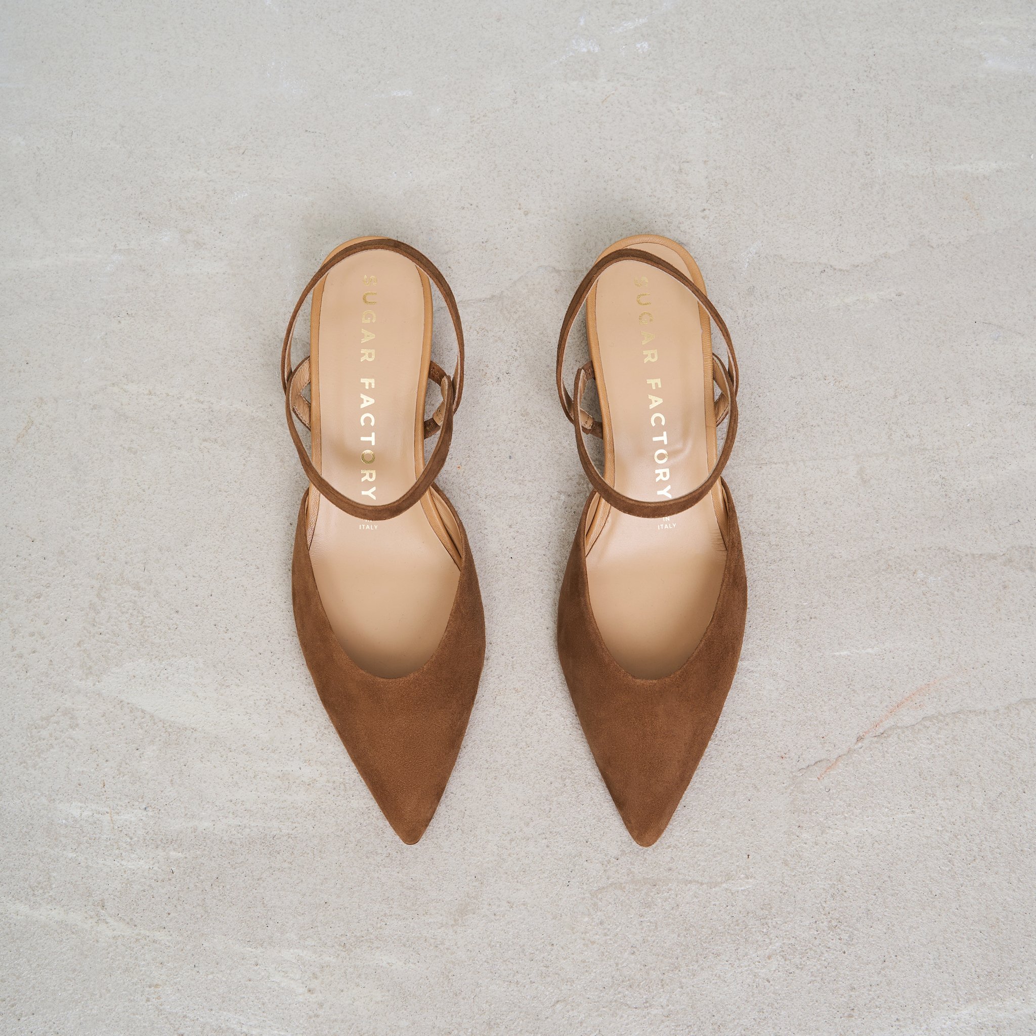 Коричневые замшевые туфли - Image 2 of 5