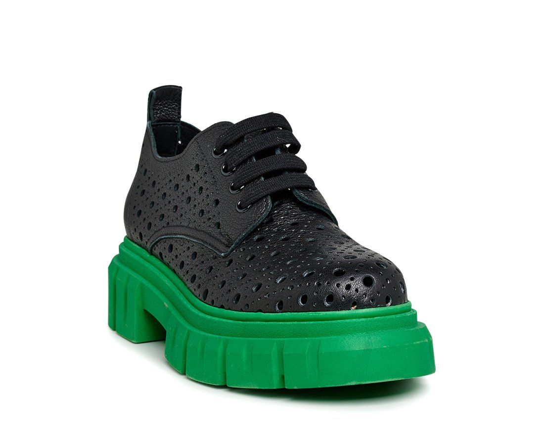 Черные кожаные лоферы - Image 2 of 5