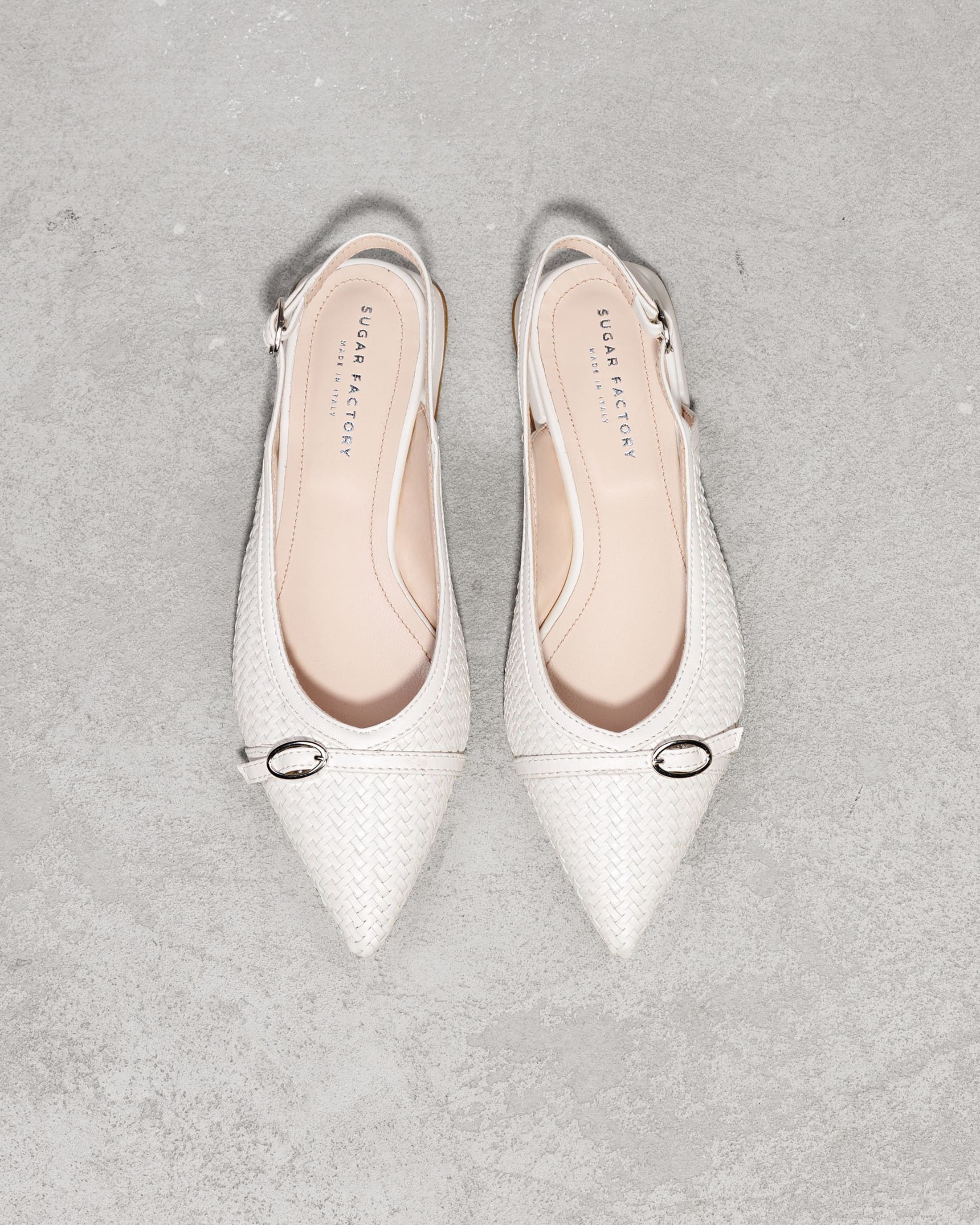 Белые кожаные туфли - Image 2 of 6