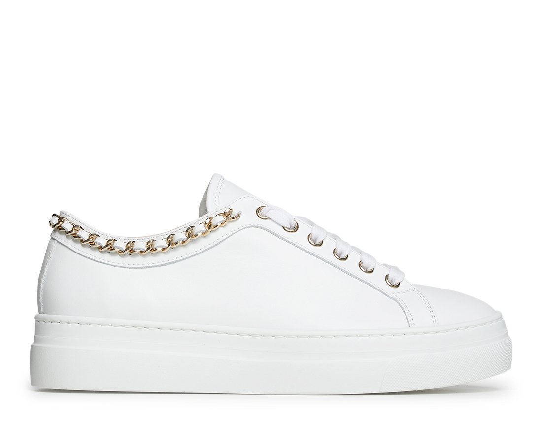 Белые кожаные кеды - Main image