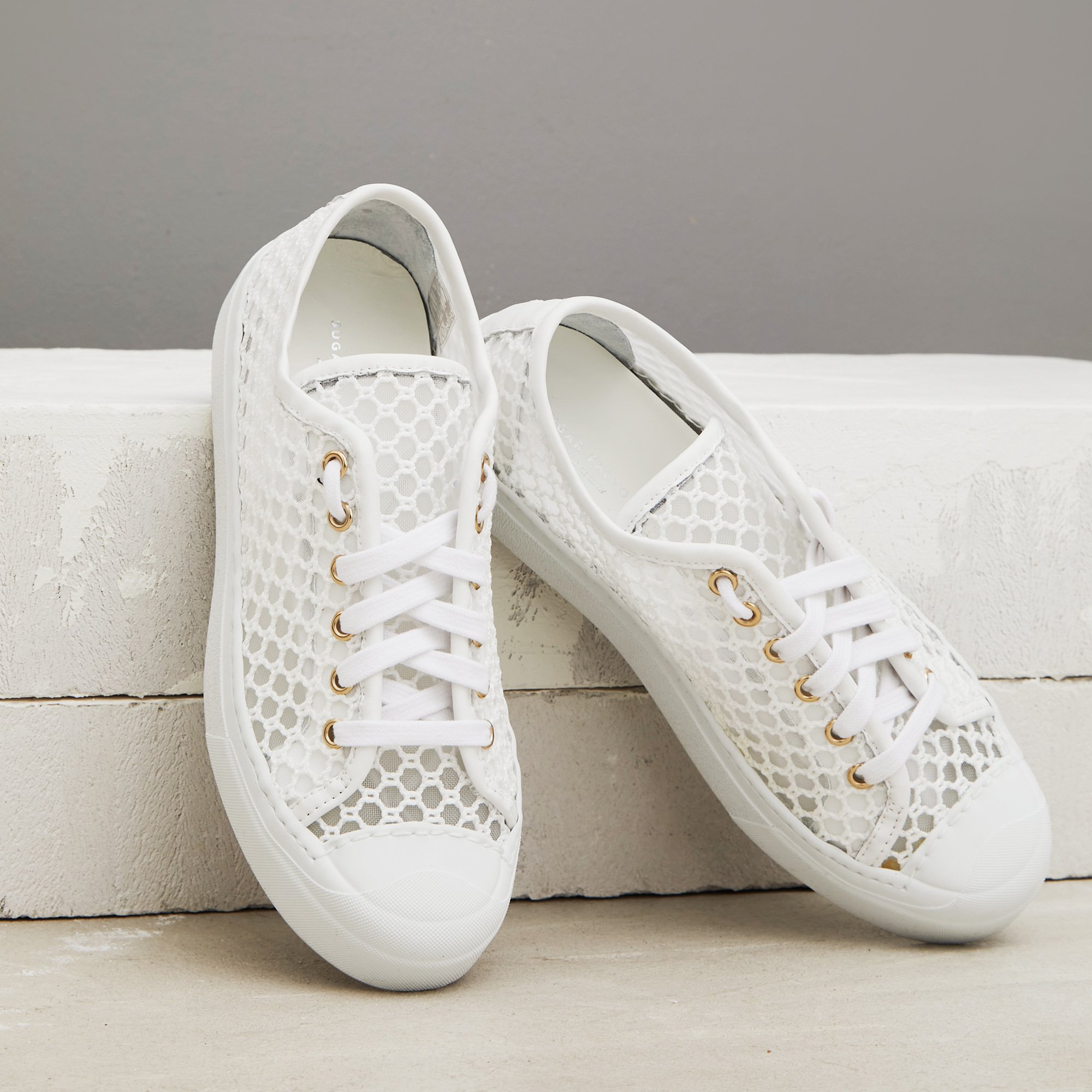 Белые текстильные кеды - Main image