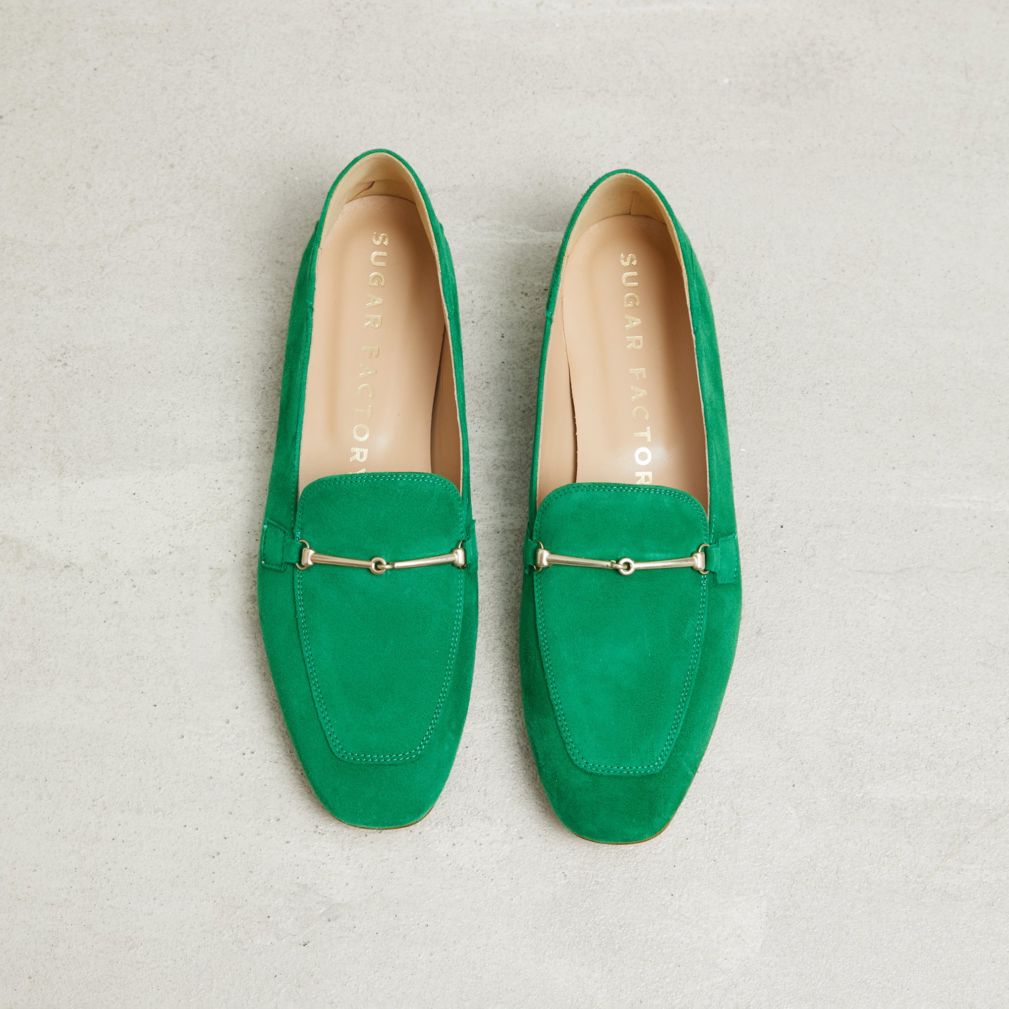Зеленые замшевые лоферы - Image 2 of 5
