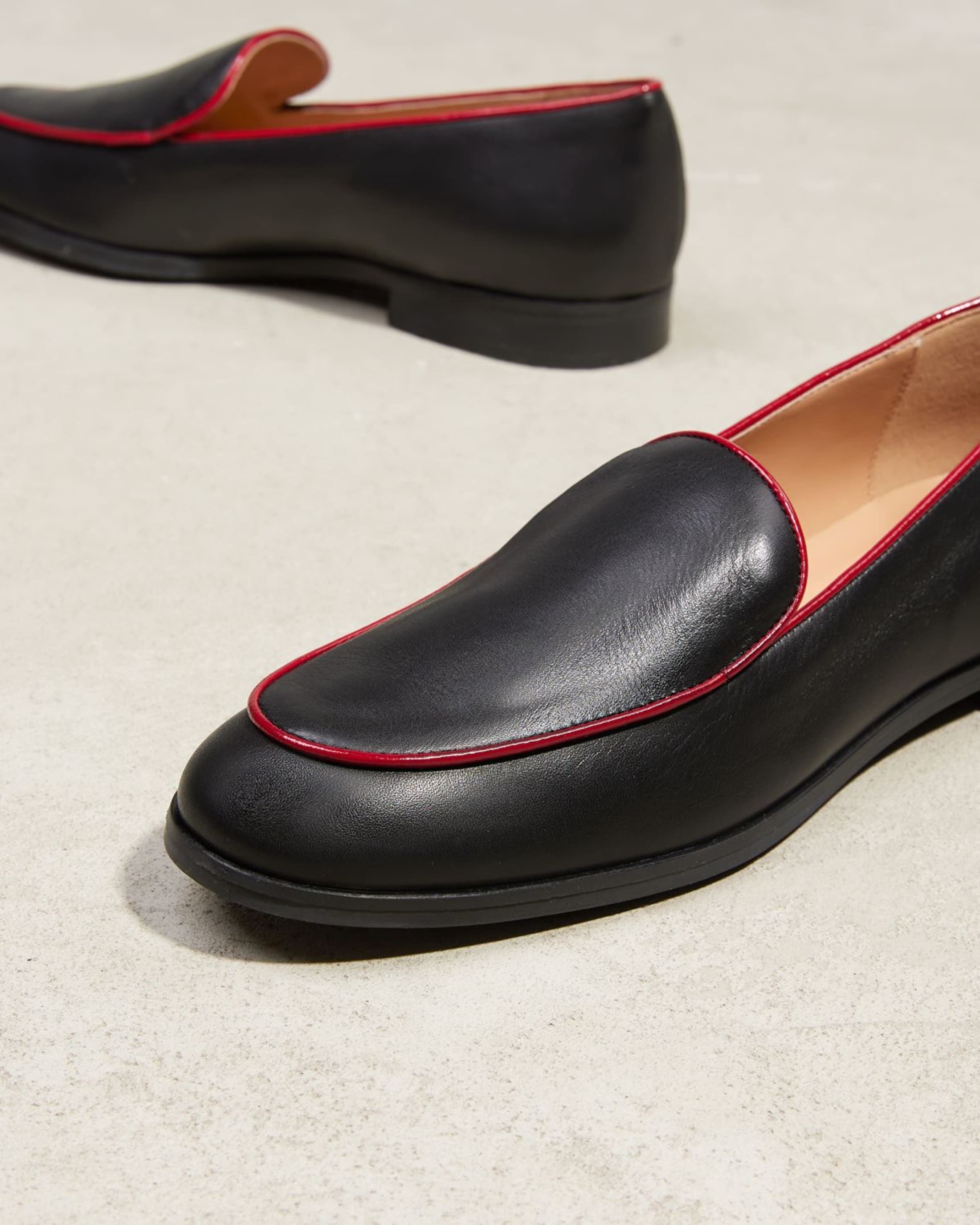 Черные кожаные лоферы - Image 4 of 7