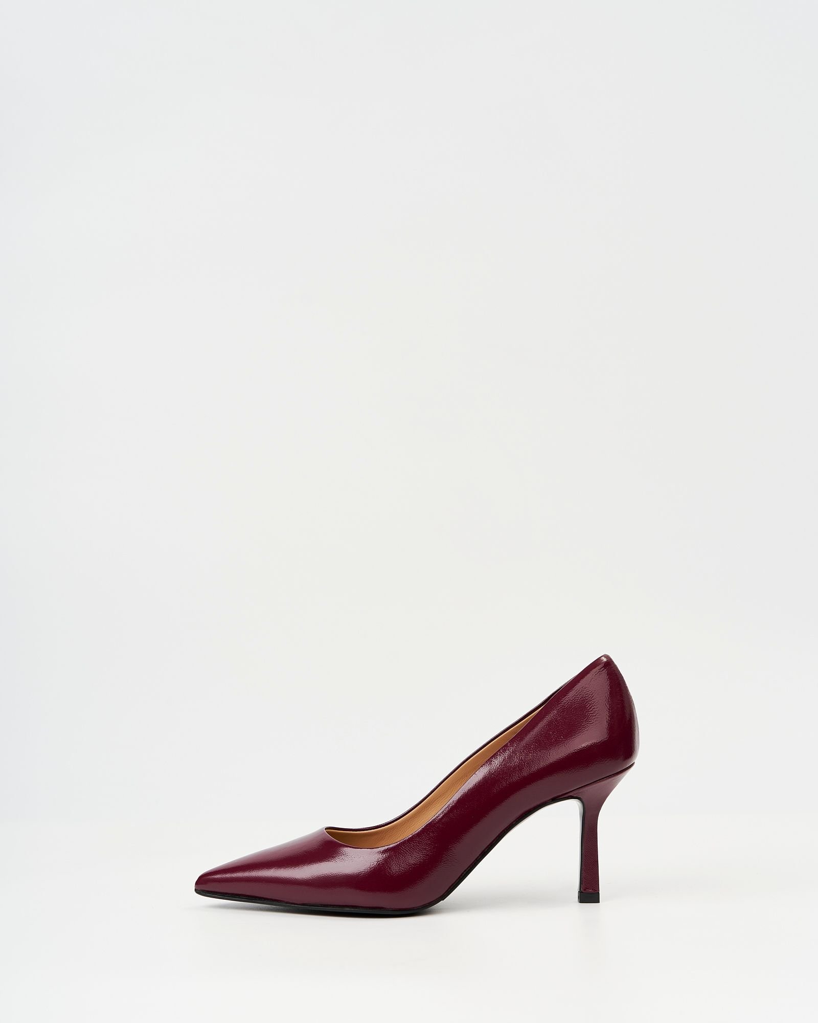 Бордовые кожаные туфли - Image 3 of 5