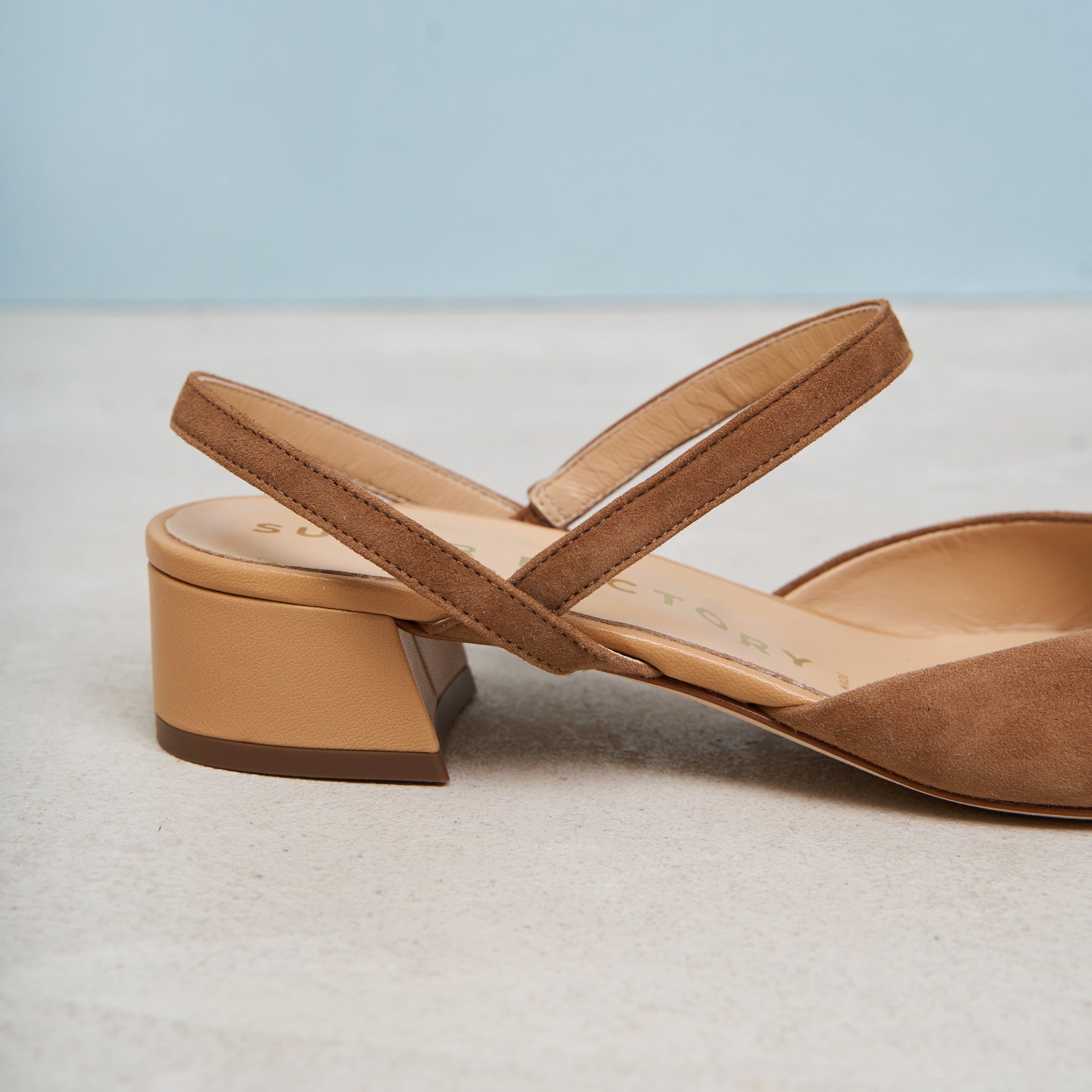 Коричневые замшевые туфли - Image 3 of 5