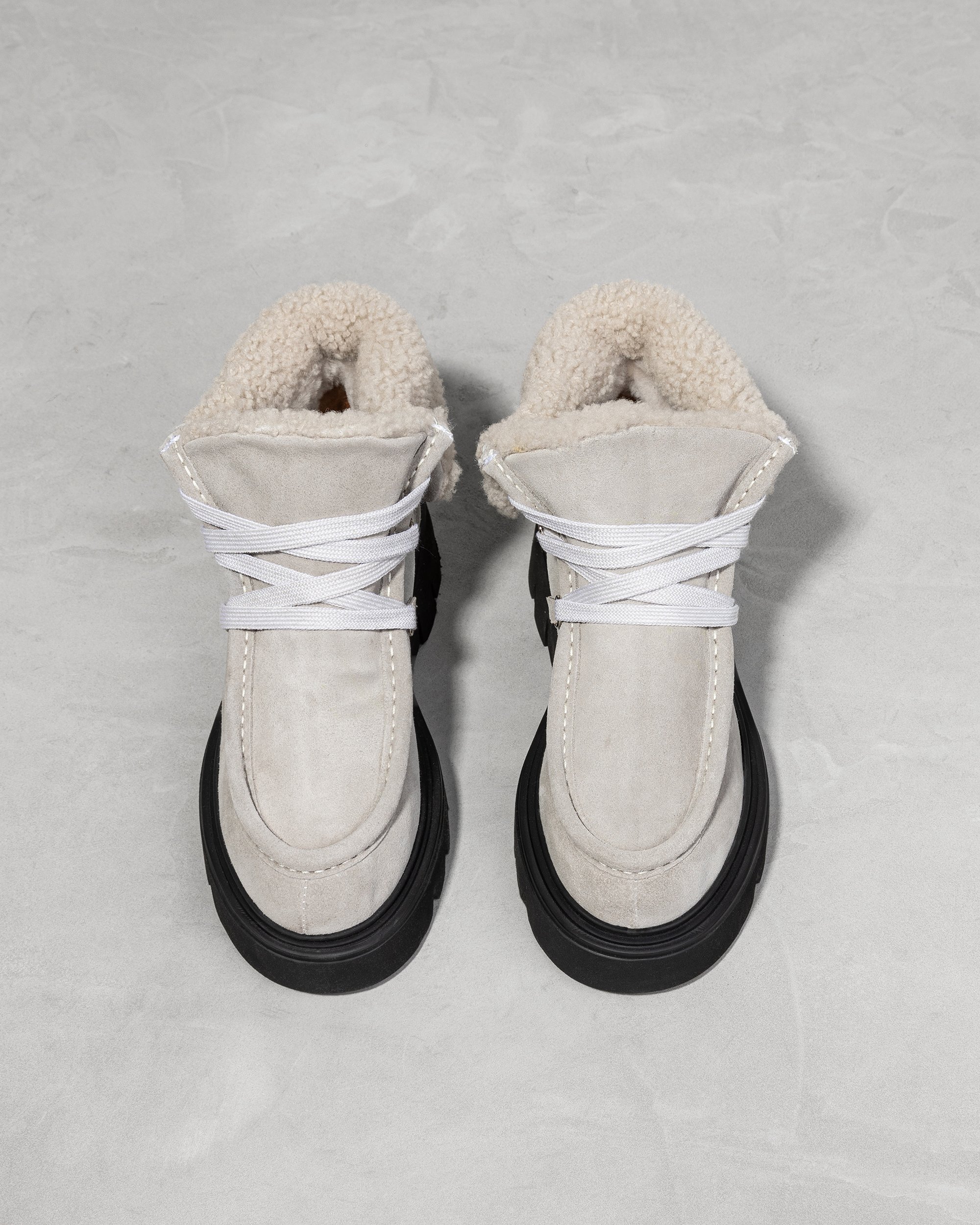 Зимние светло-серые ботинки - Image 4 of 4