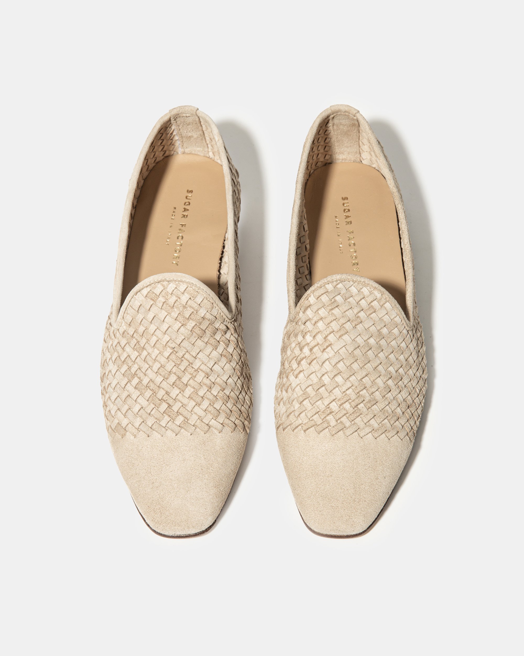 Бежевые замшевые лоферы - Image 3 of 4