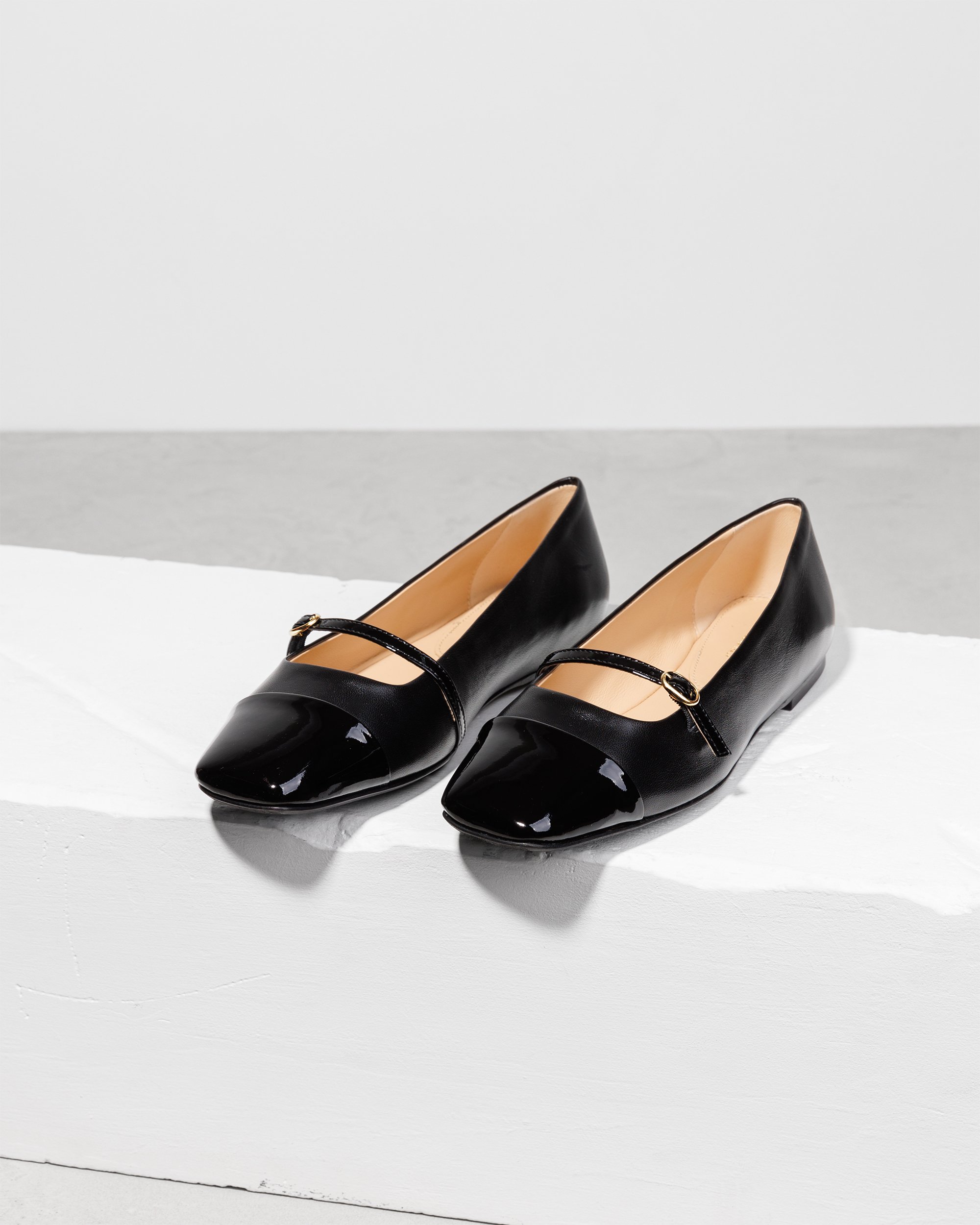 Черные кожаные туфли - Image 2 of 8