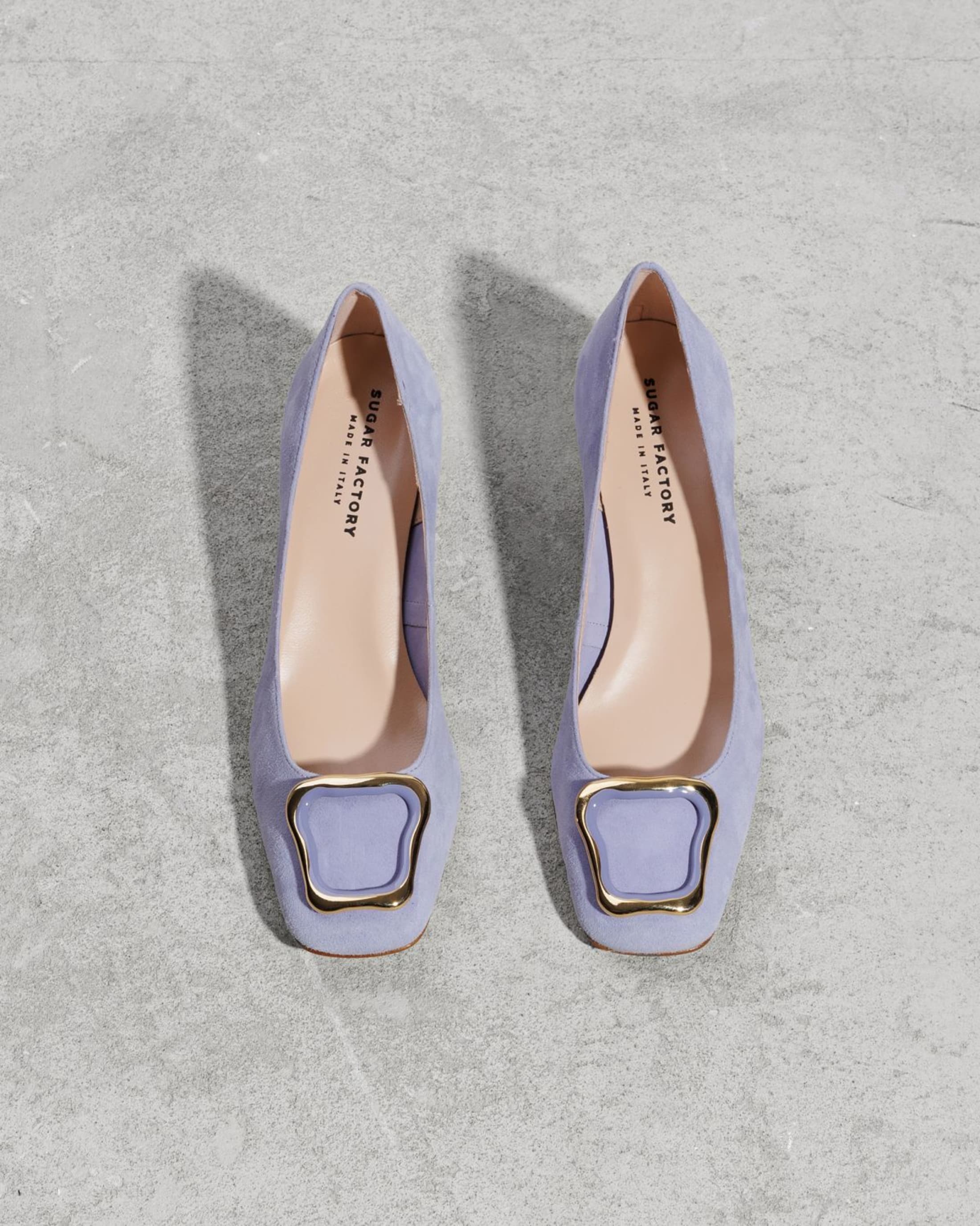 Лиловые замшевые туфли - Image 2 of 4