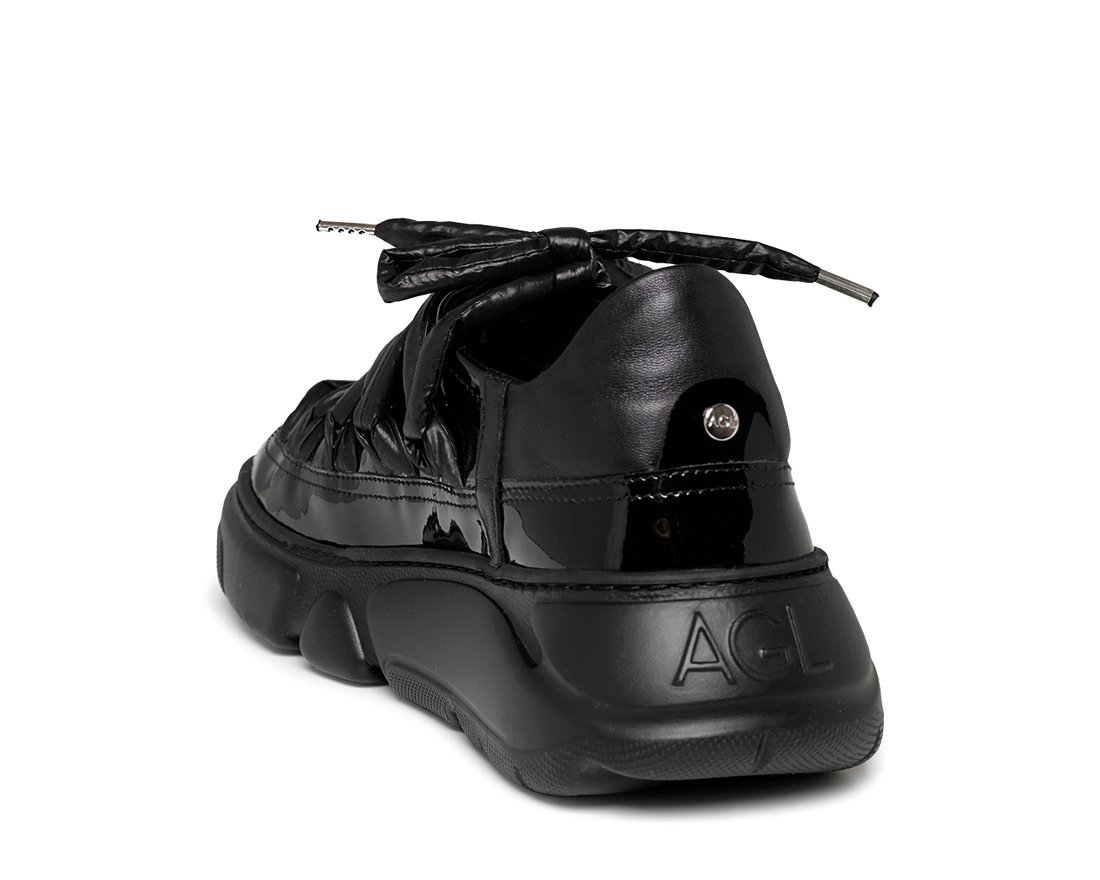 Черные лаковые кроссовки - Image 3 of 4