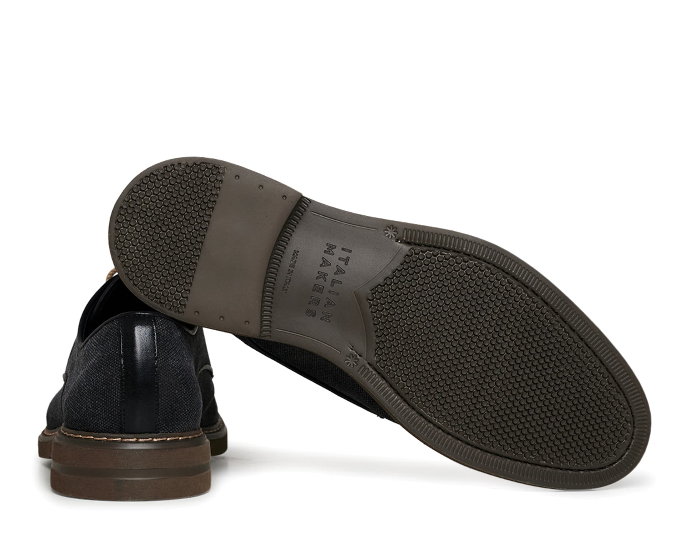 Мужские черные текстильные туфли - Image 4 of 4