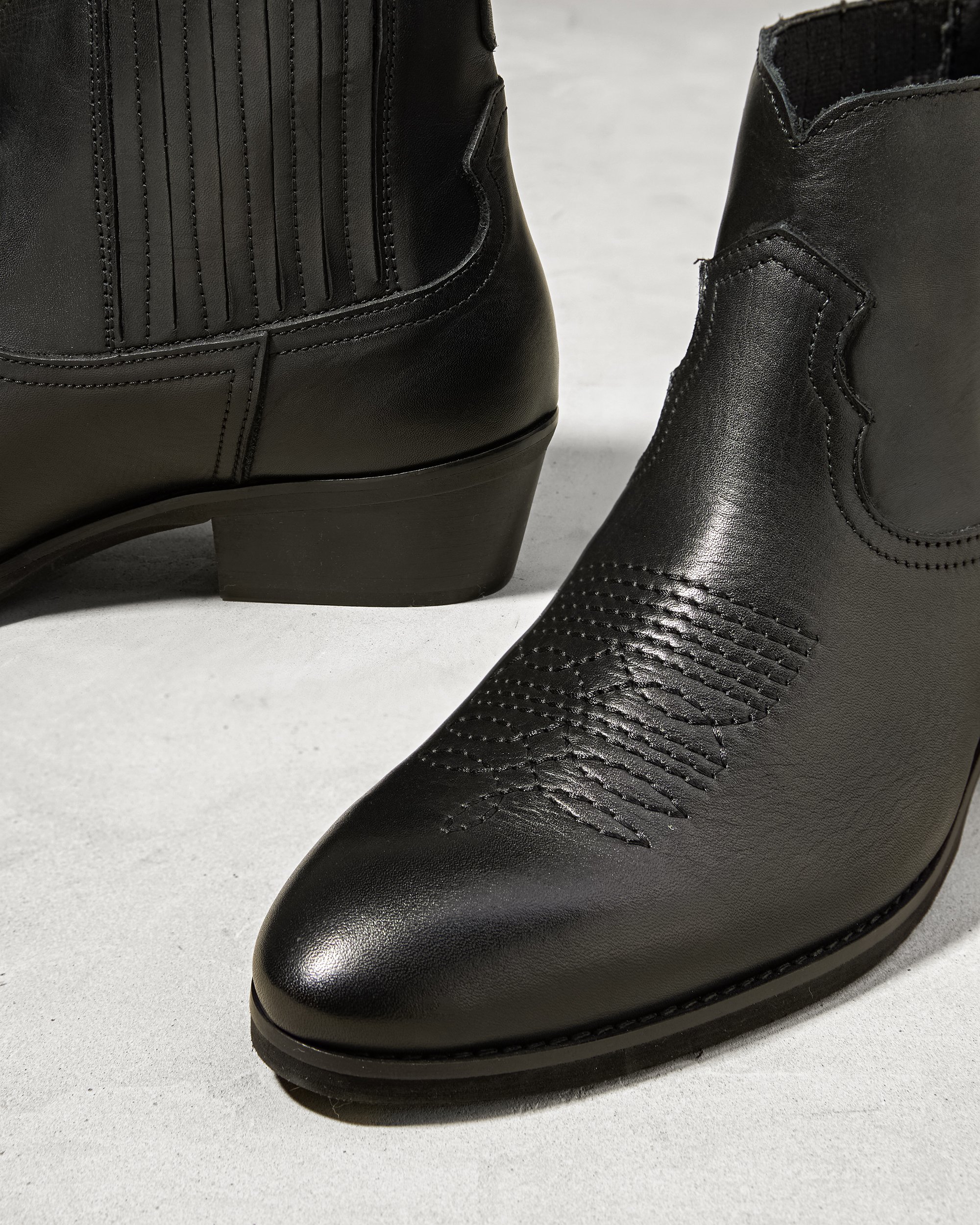 Черные кожаные ботинки - Image 4 of 4