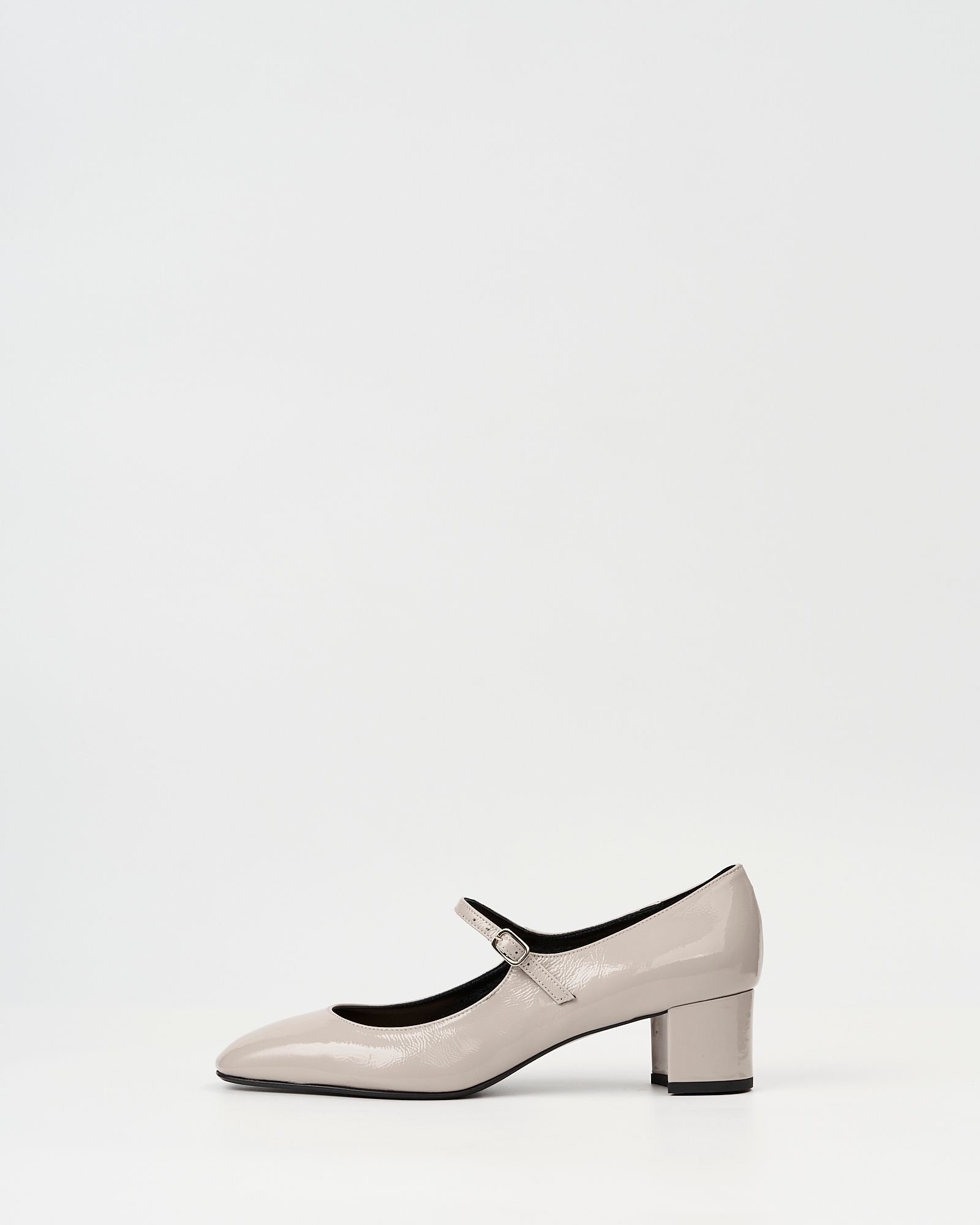 Бежевые кожаные туфли - Image 3 of 7