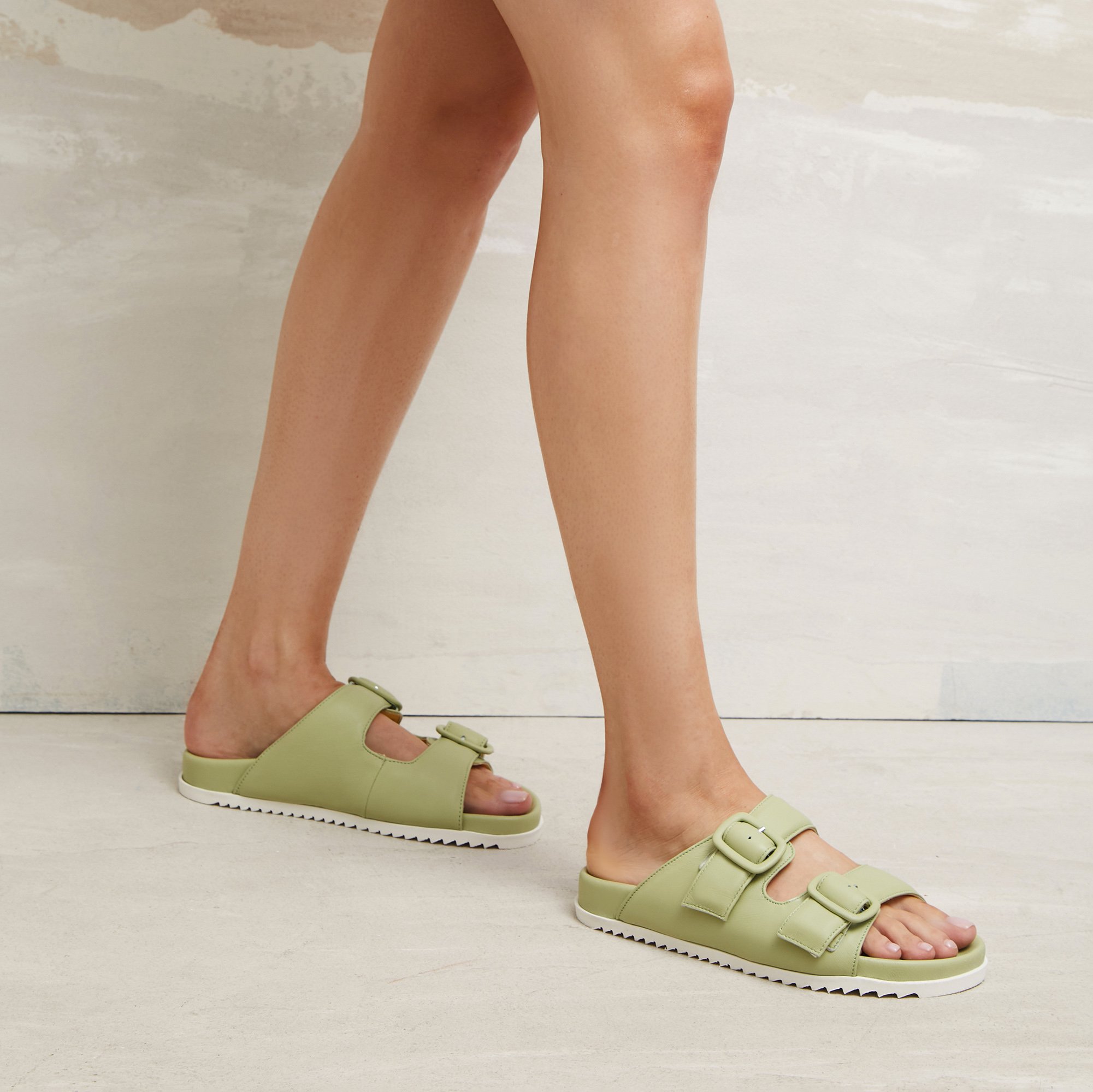 Салатовые кожаные биркенштоки - Image 5 of 5