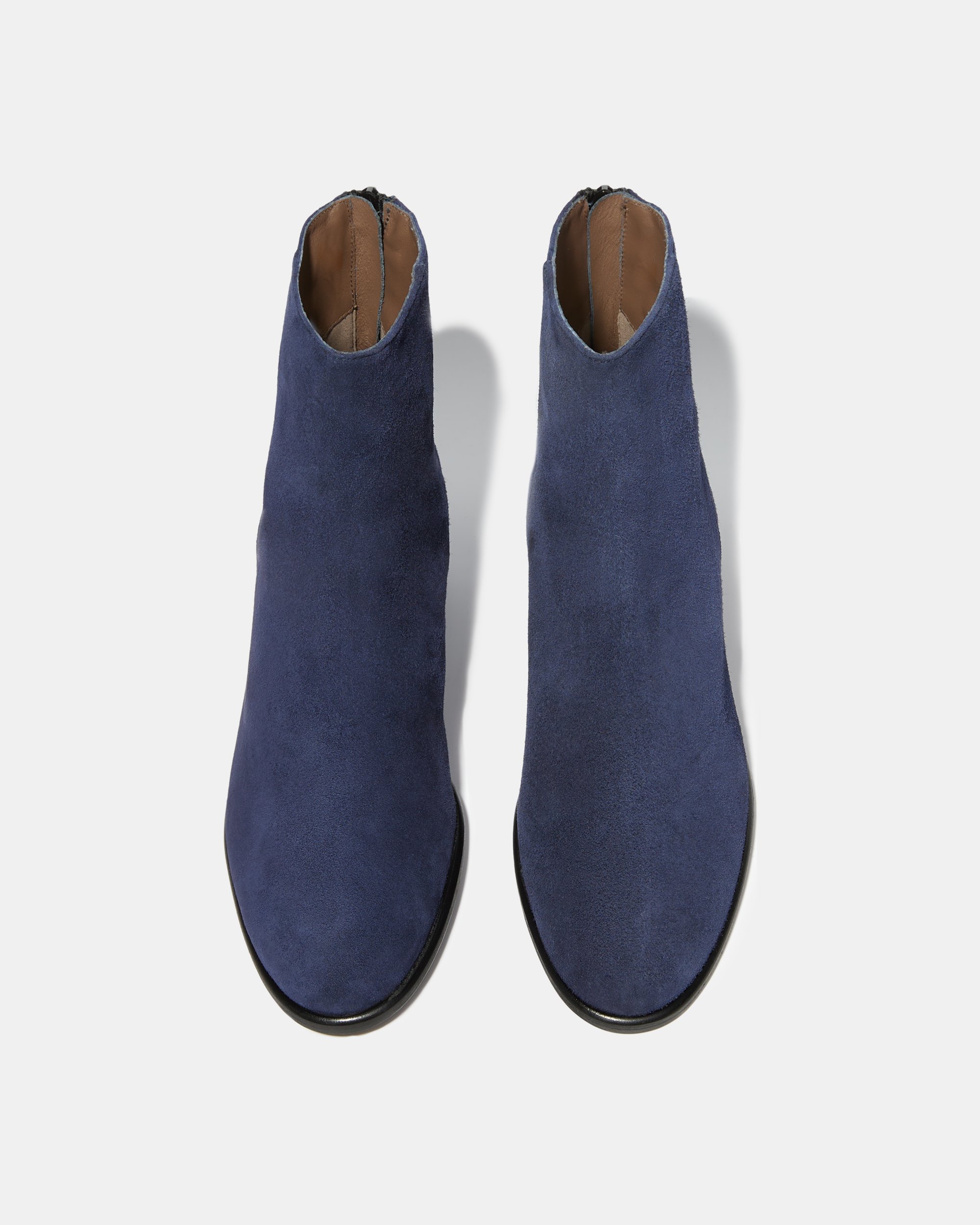 Темно-синие замшевые ботильоны - Image 3 of 4
