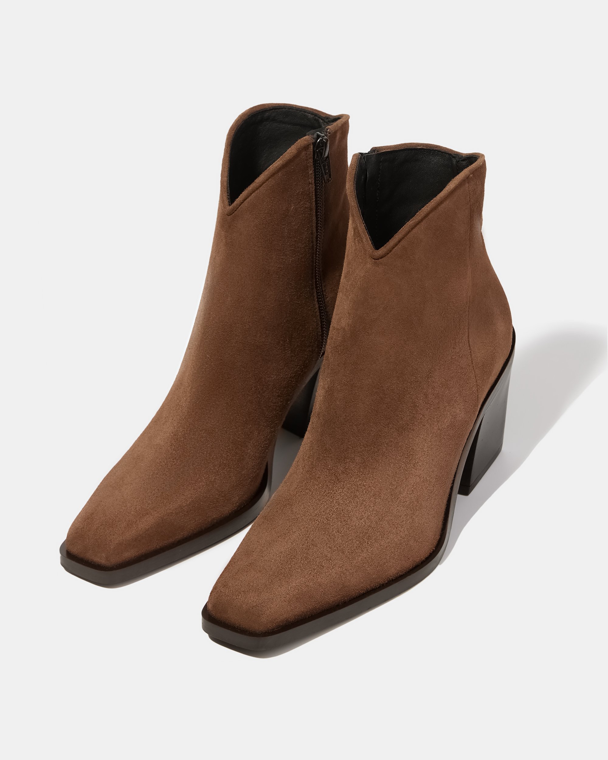 Коричневые замшевые ботинки - Image 2 of 5