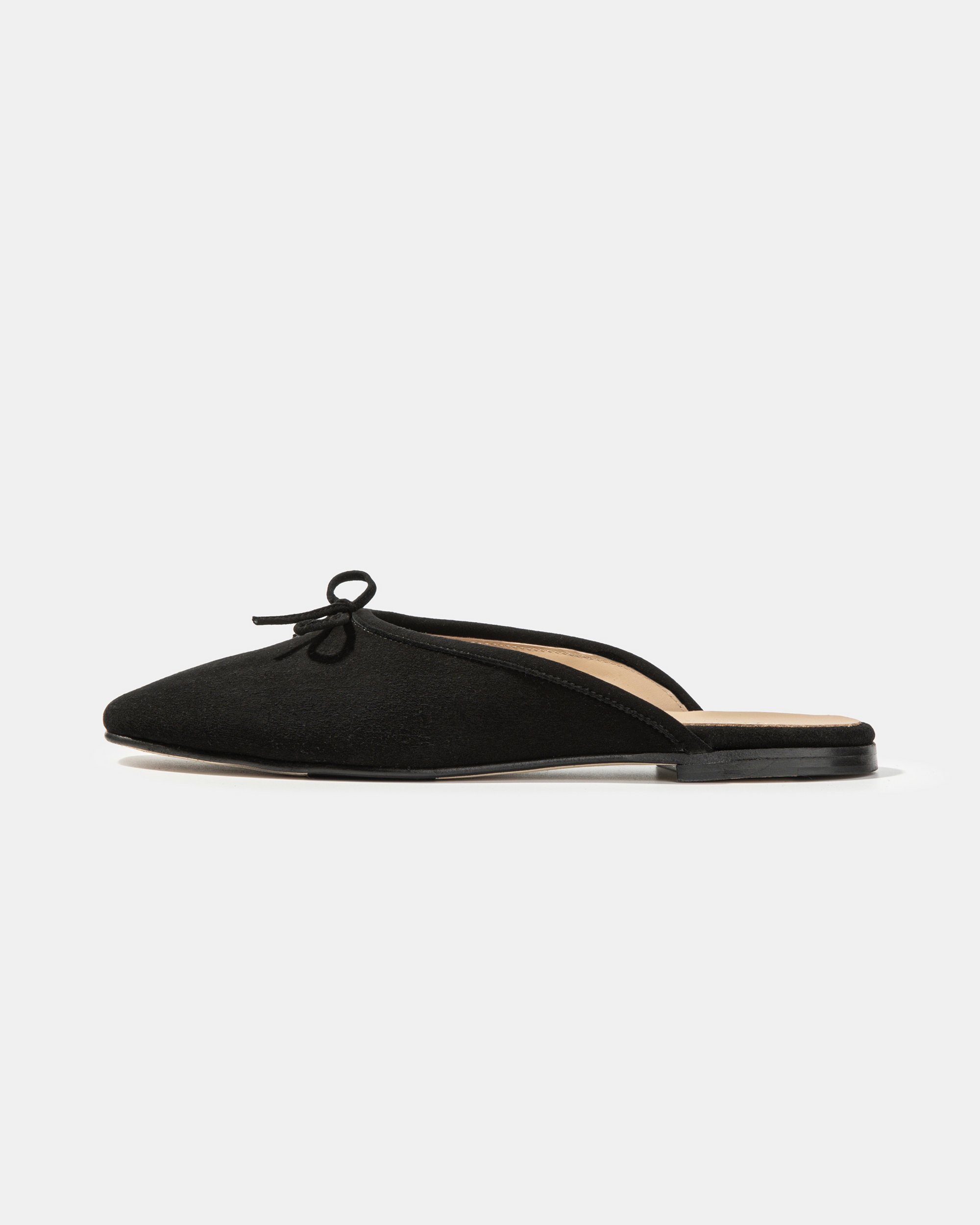Черные замшевые слиперы - Main image