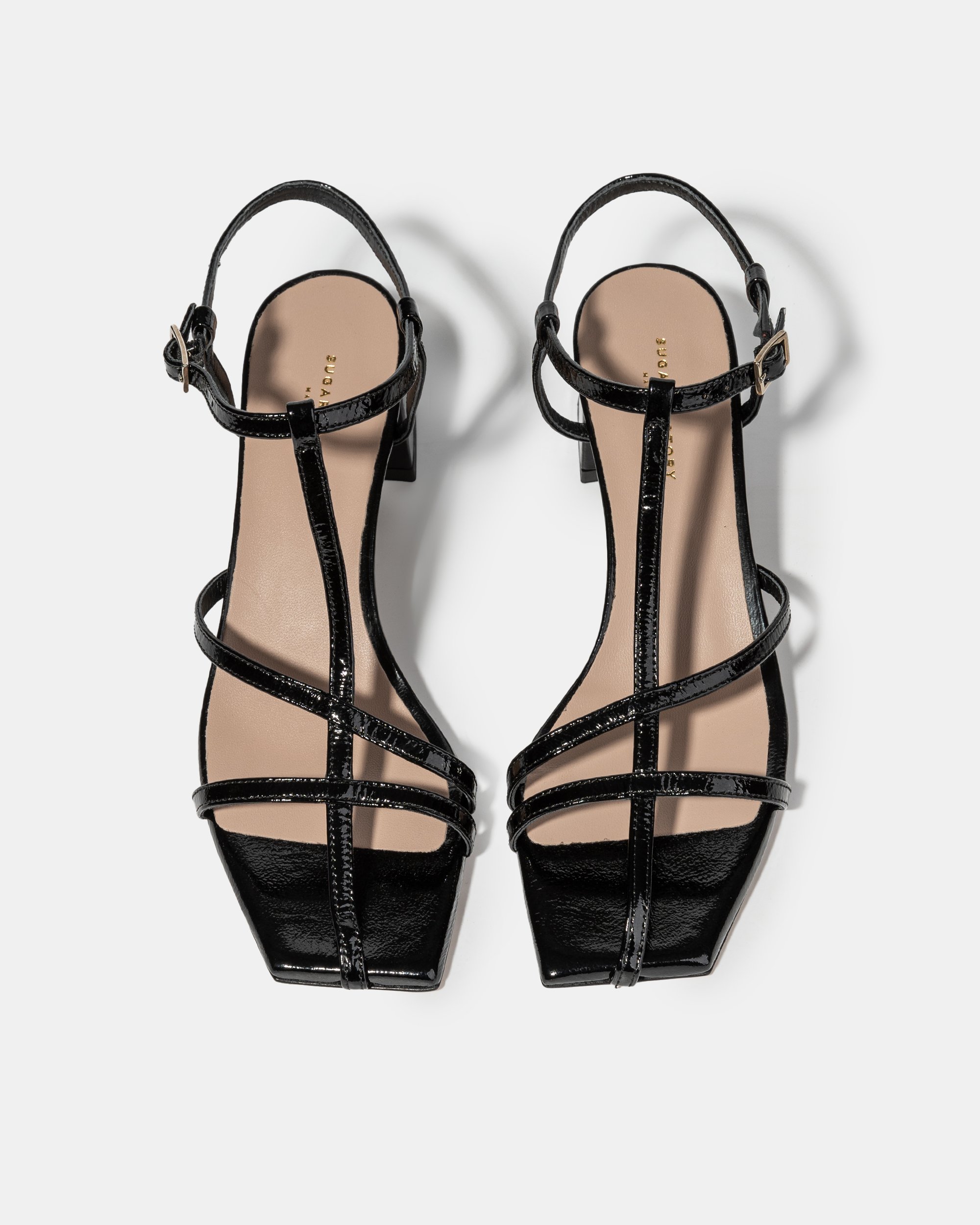 Черные босоножки с ремешками - Image 3 of 4