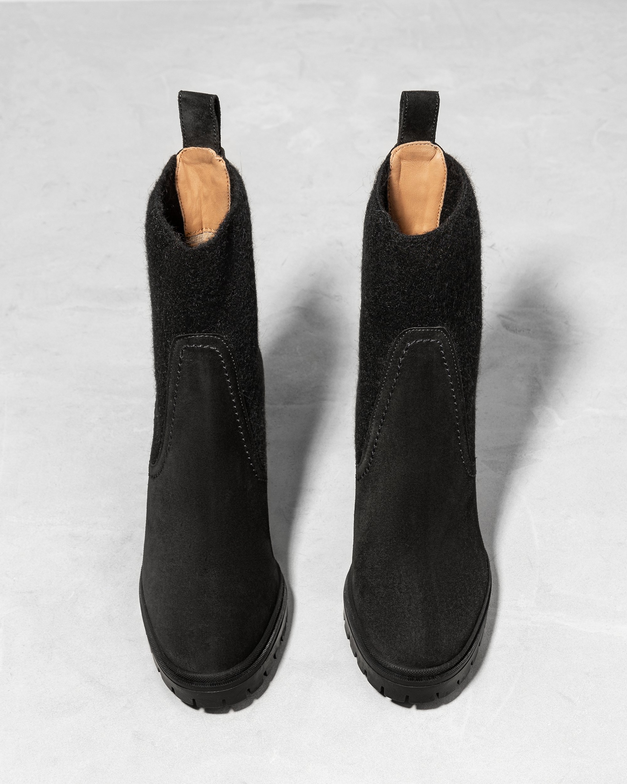 Черные ботинки из замши - Image 2 of 5