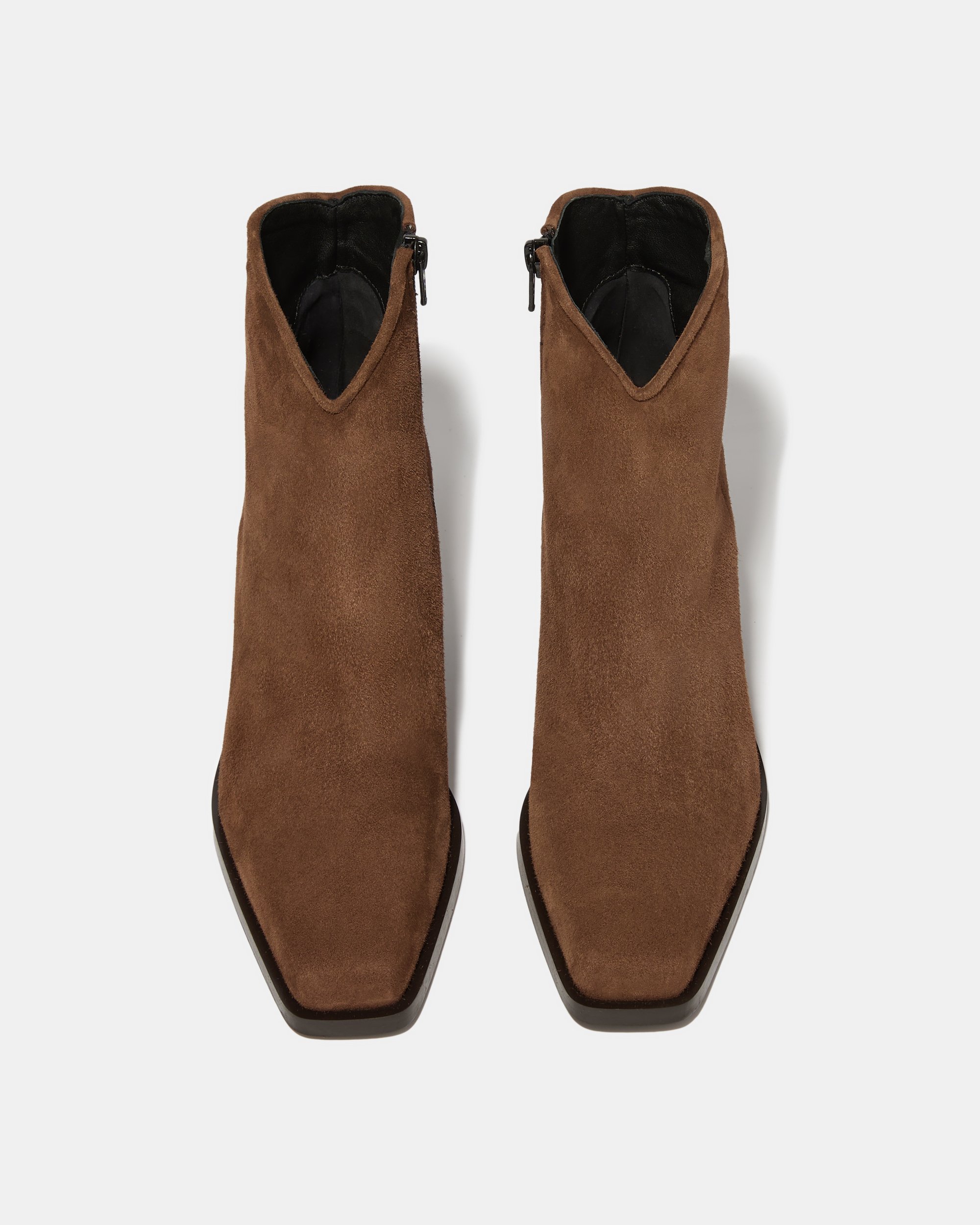 Коричневые замшевые ботинки - Image 3 of 5