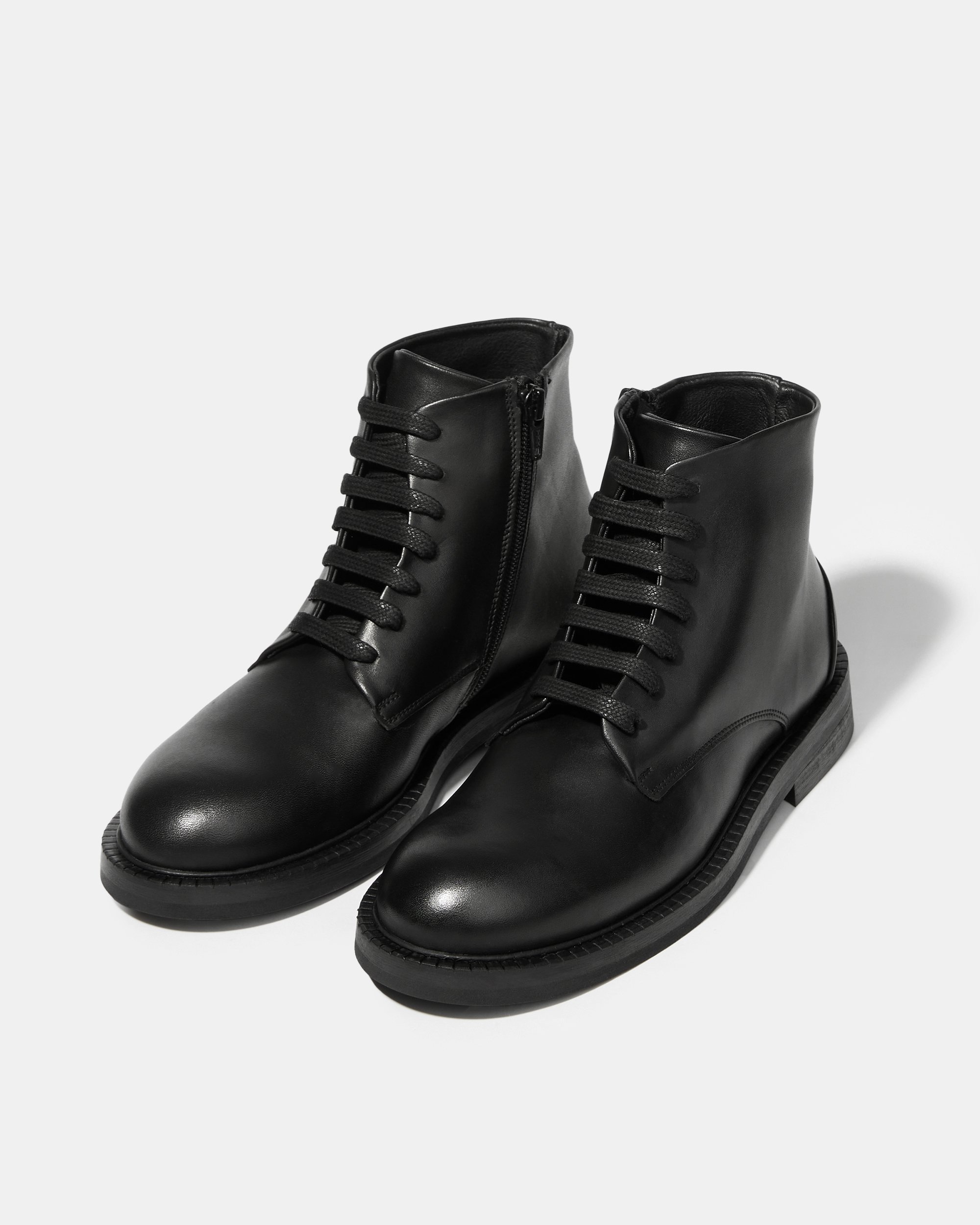 Черные ботинки из натуральной кожи - Image 2 of 4