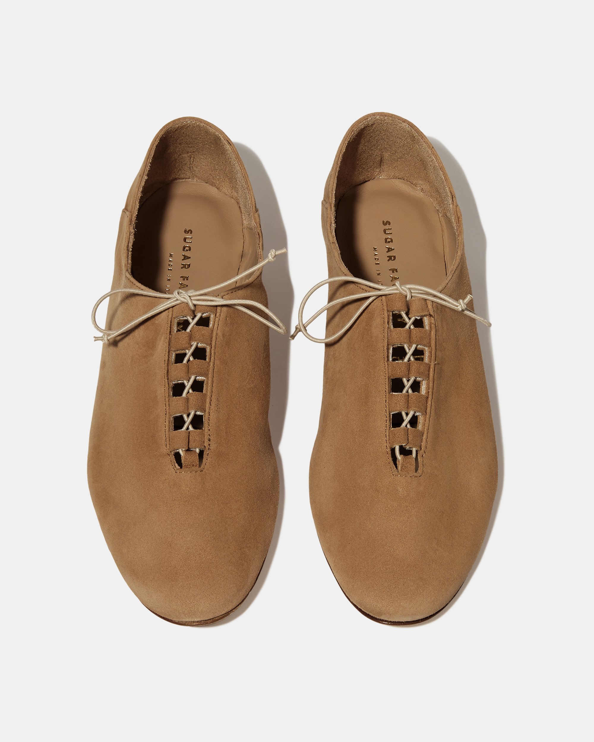 Коричневые замшевые туфли - Image 4 of 5