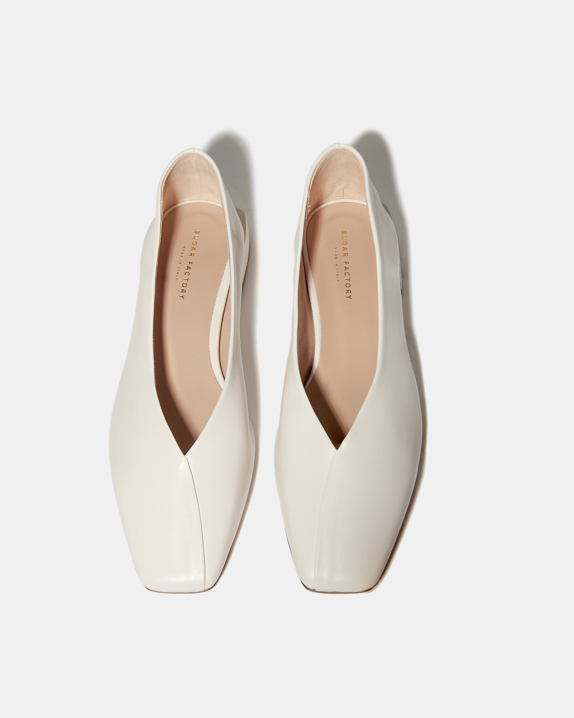 Белые туфли из натуральной кожи - Image 3 of 5