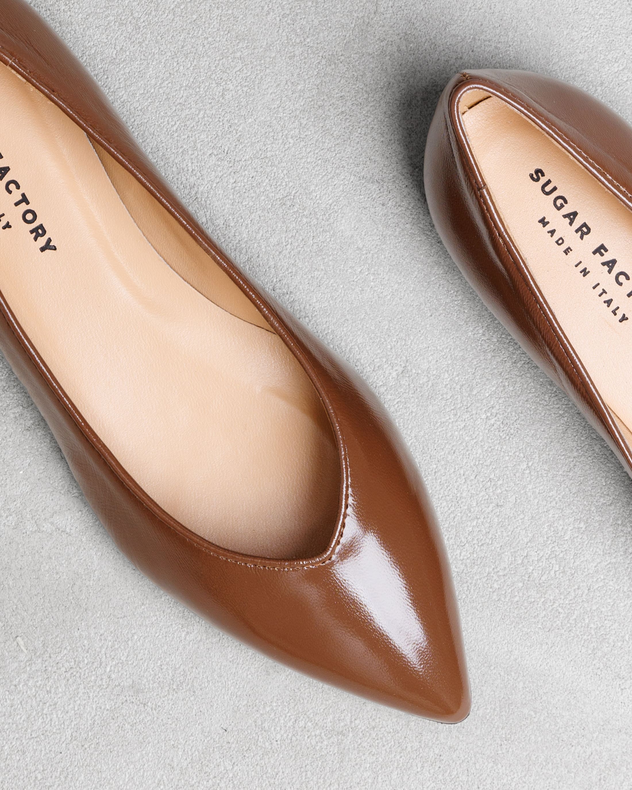 Классические коричневые туфли из натуральной кожи - Image 4 of 9