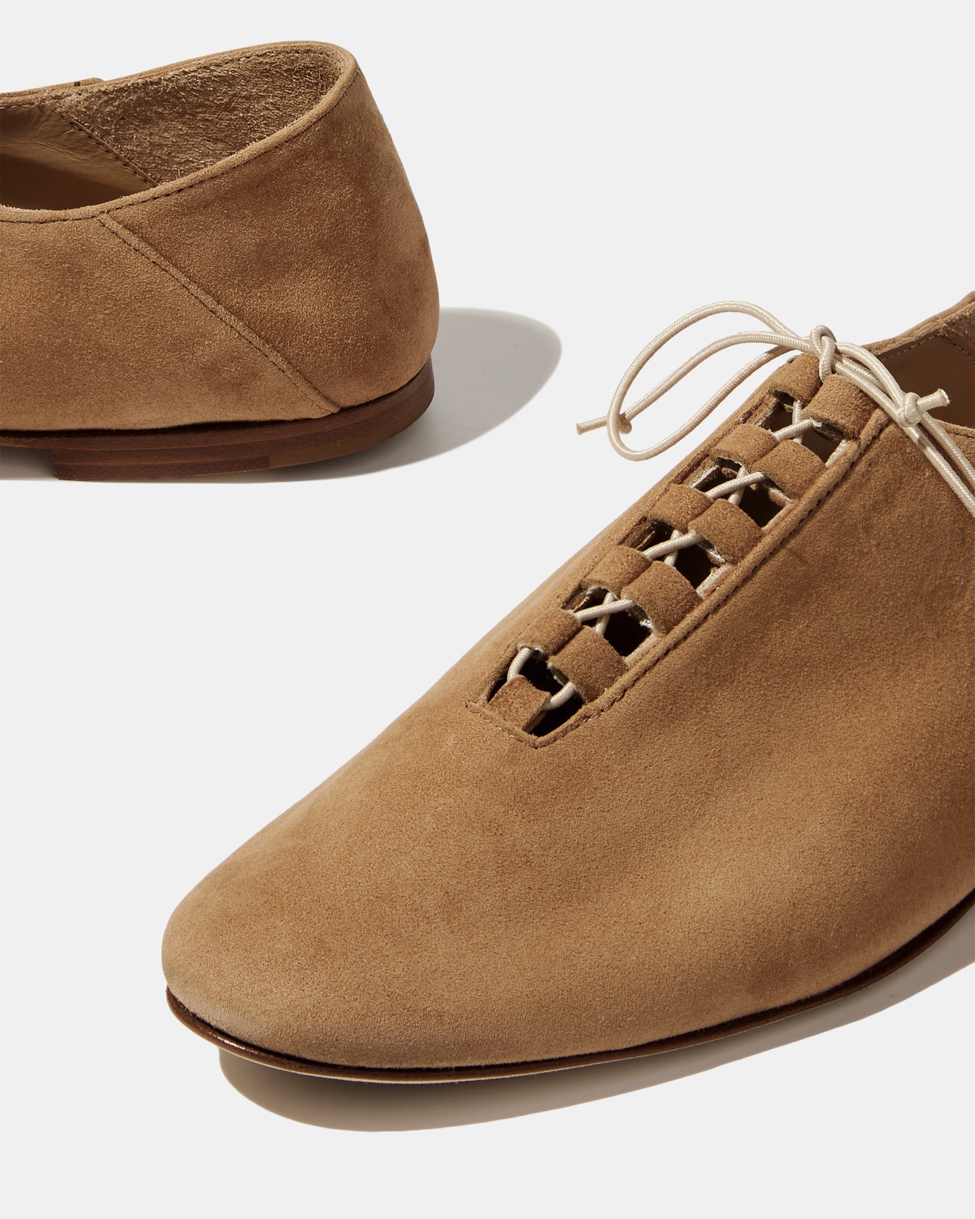 Коричневые замшевые туфли - Image 5 of 5