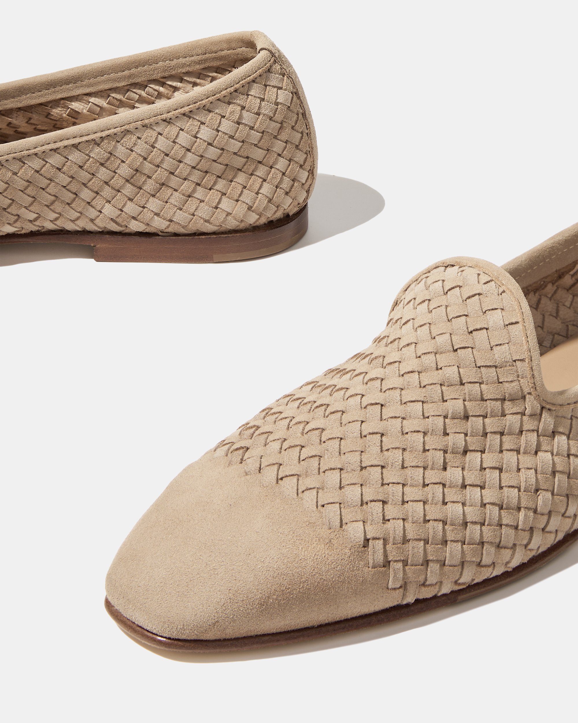 Бежевые замшевые лоферы - Image 4 of 4