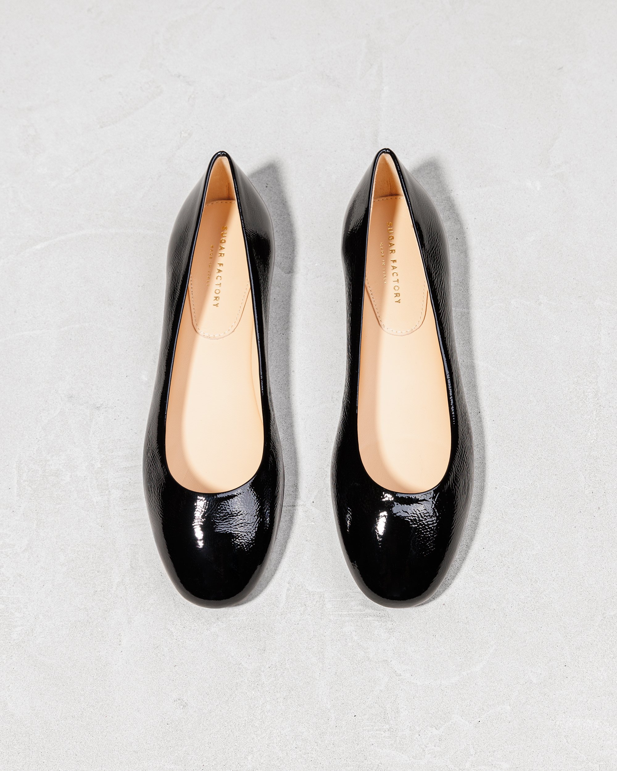 Черные лакированные балетки - Image 3 of 4