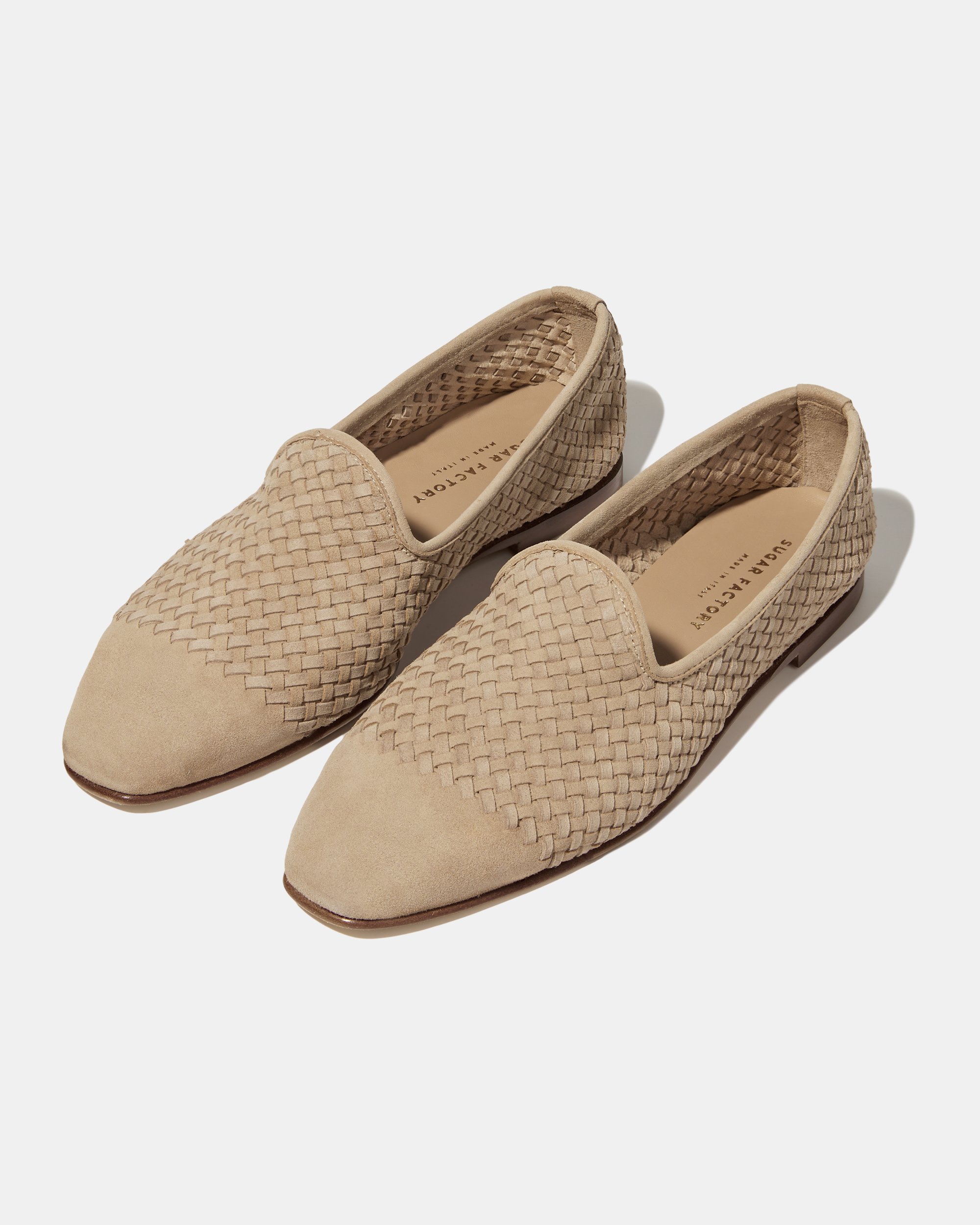 Бежевые замшевые лоферы - Image 2 of 4