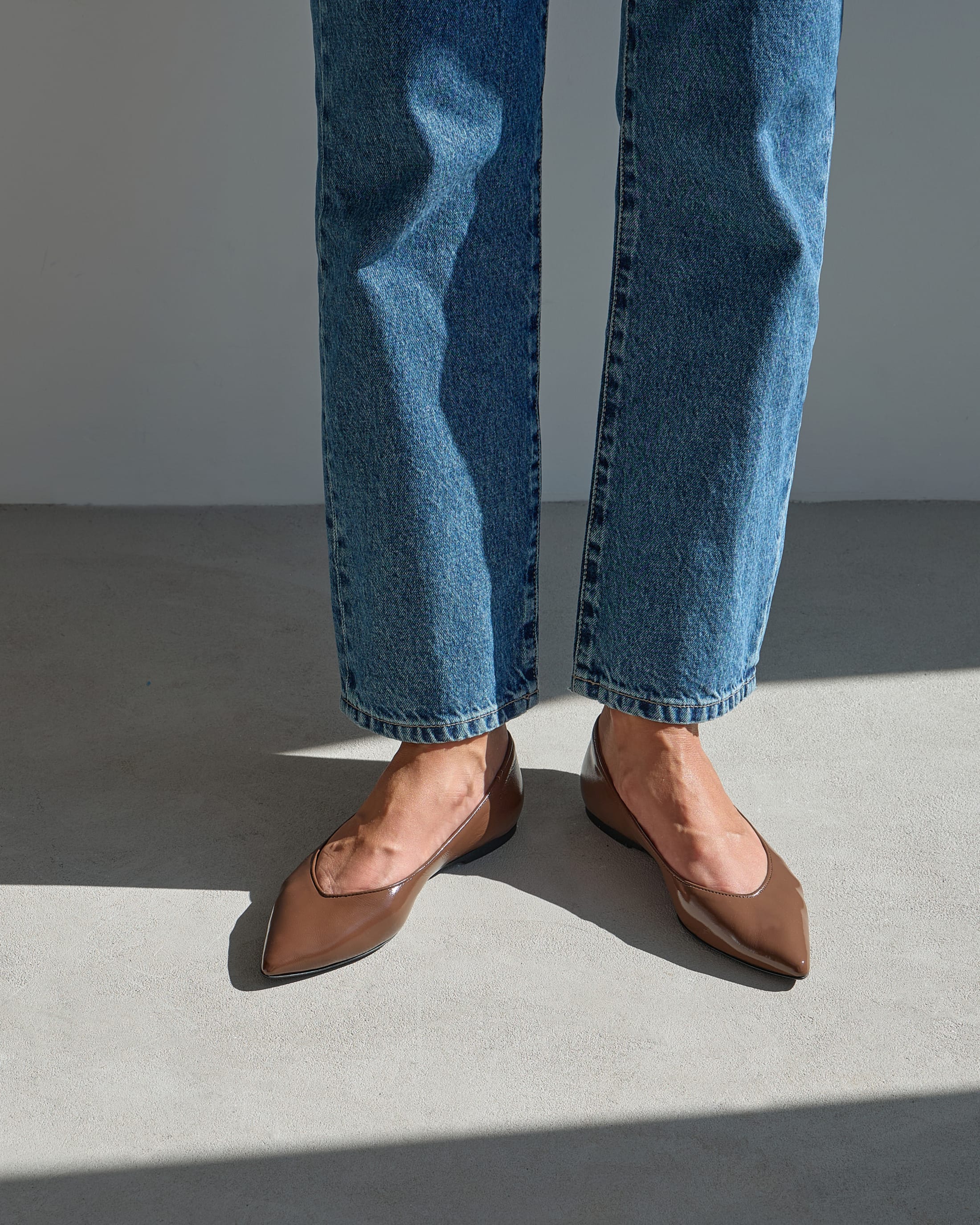 Классические коричневые туфли из натуральной кожи - Image 9 of 9