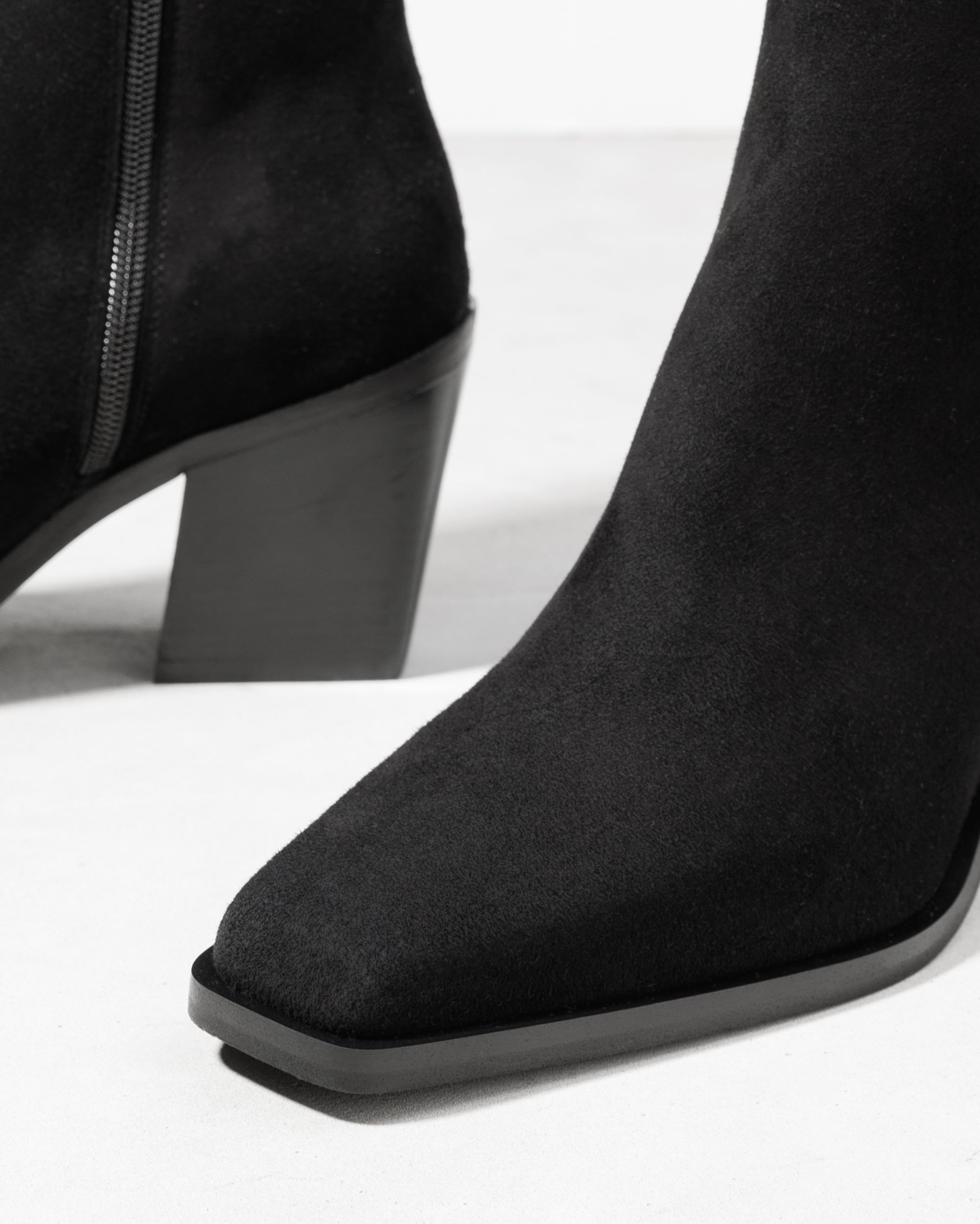 Черные замшевые ботильоны - Image 4 of 4