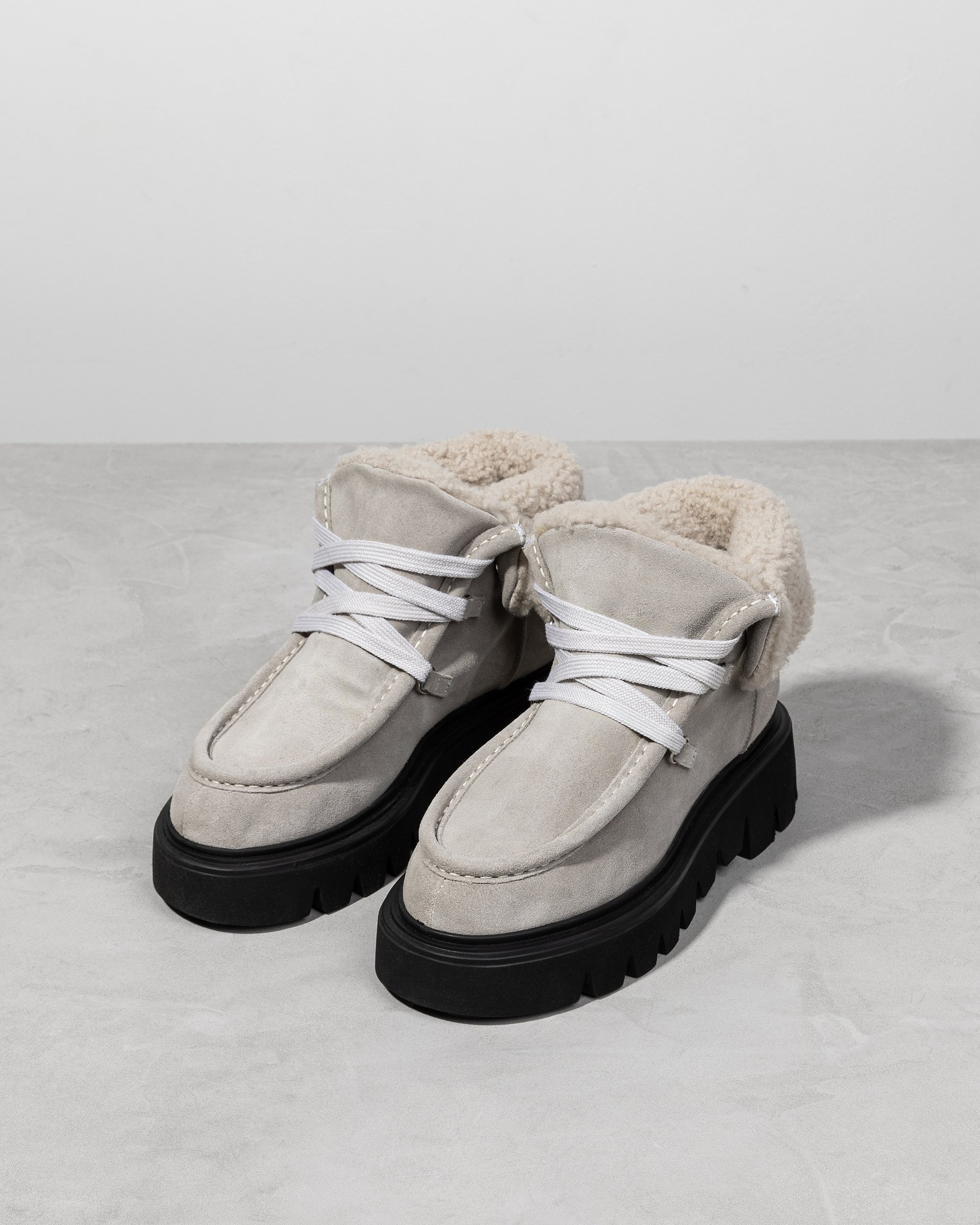 Зимние светло-серые ботинки - Image 2 of 4