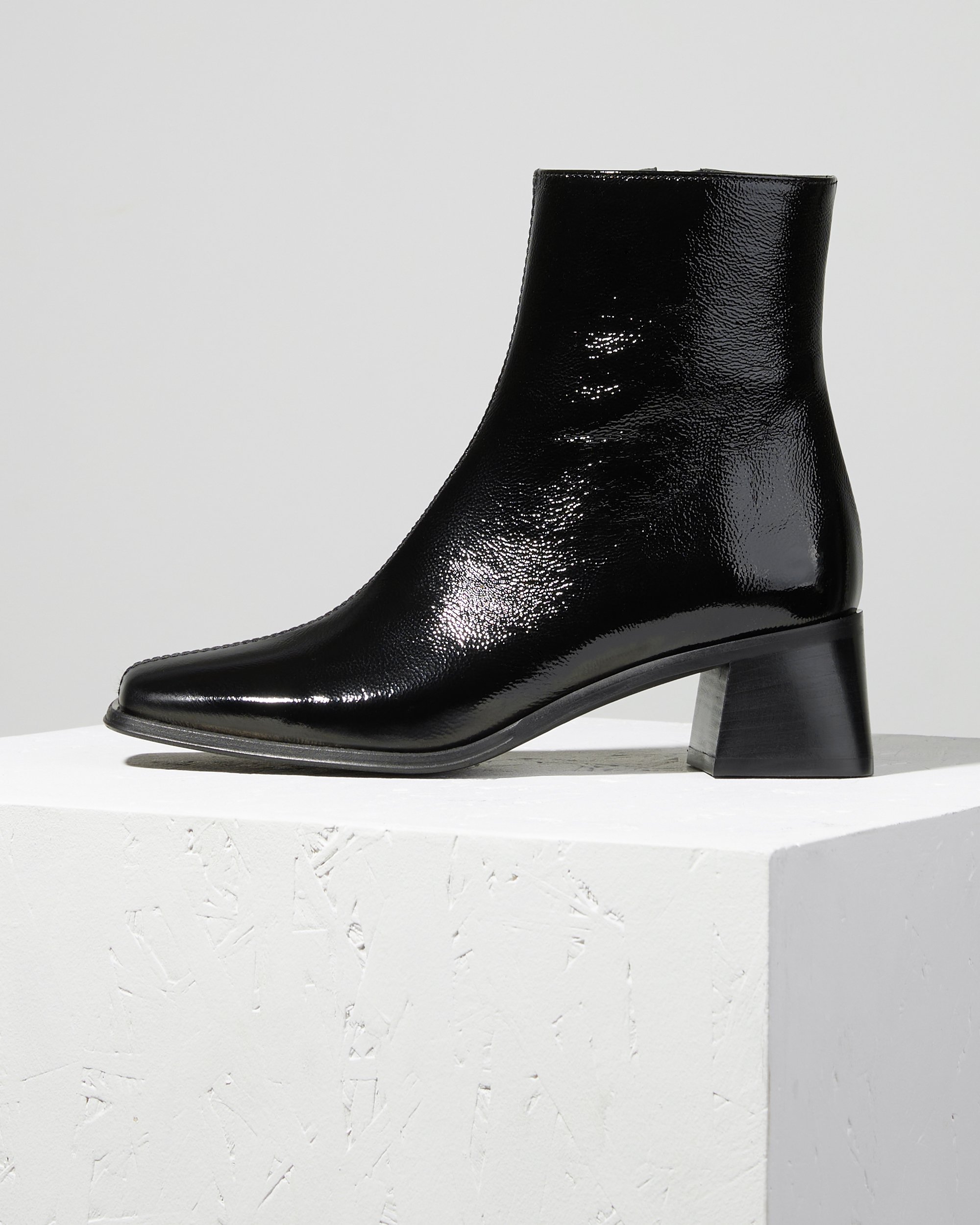 Чёрные лакированные ботинки - Main image