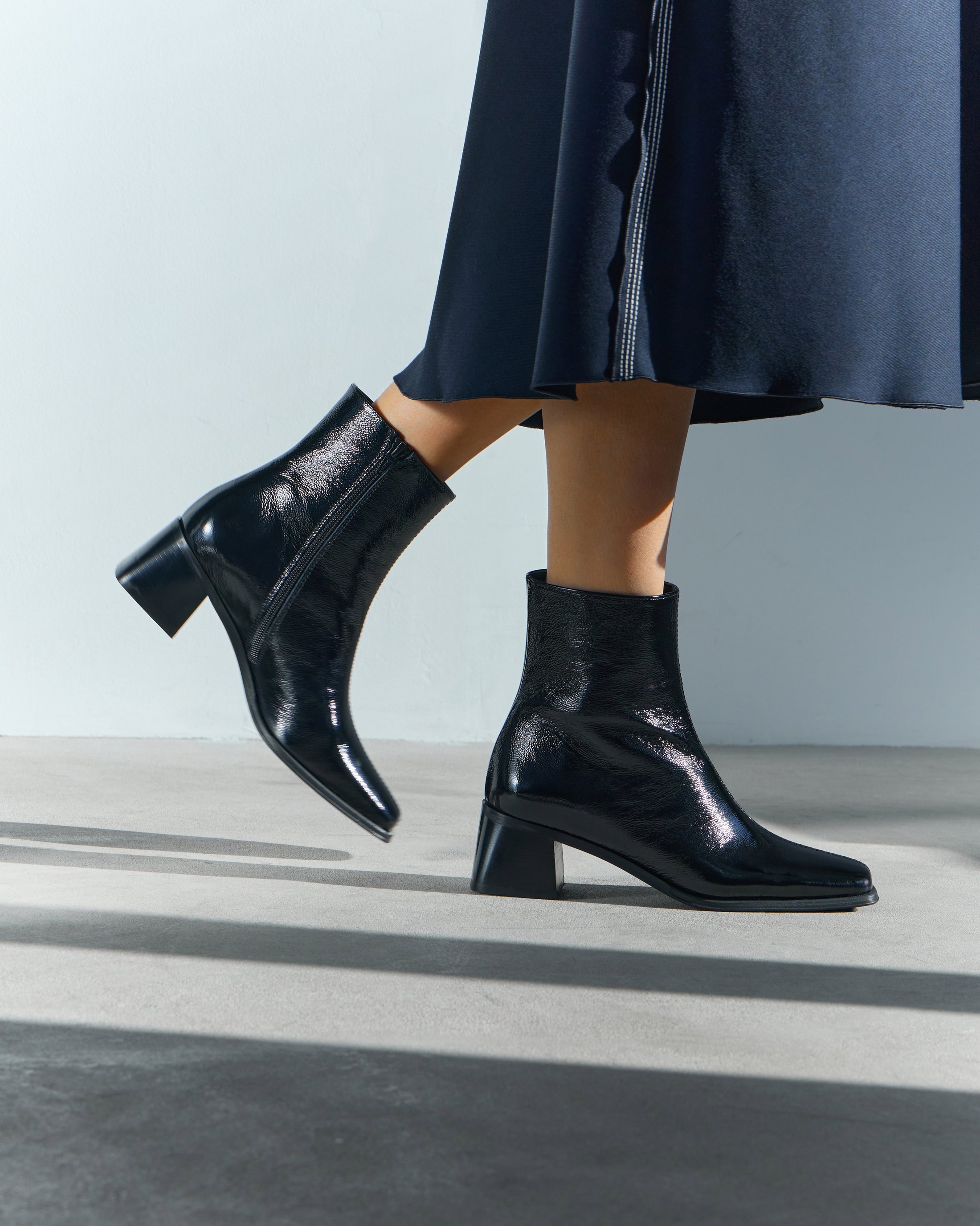 Чёрные лакированные ботинки - Image 5 of 6
