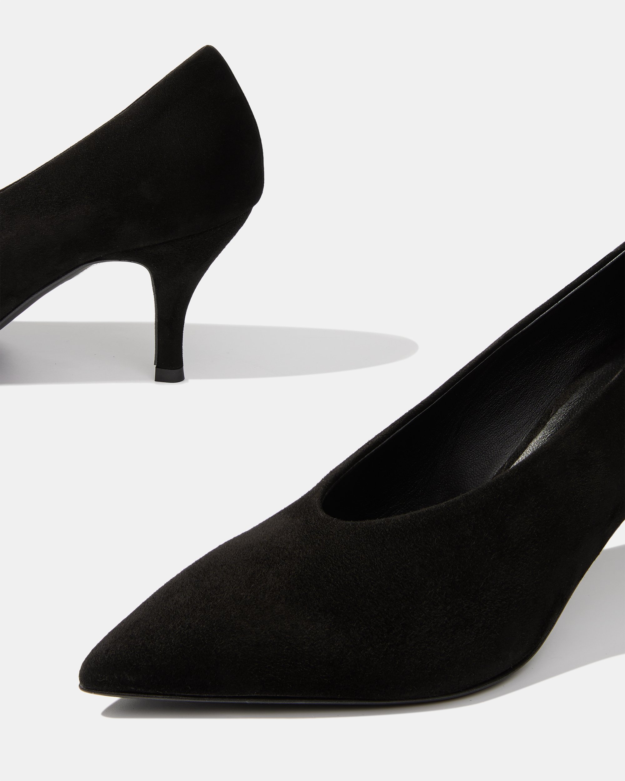 Черные замшевые туфли - Image 4 of 5