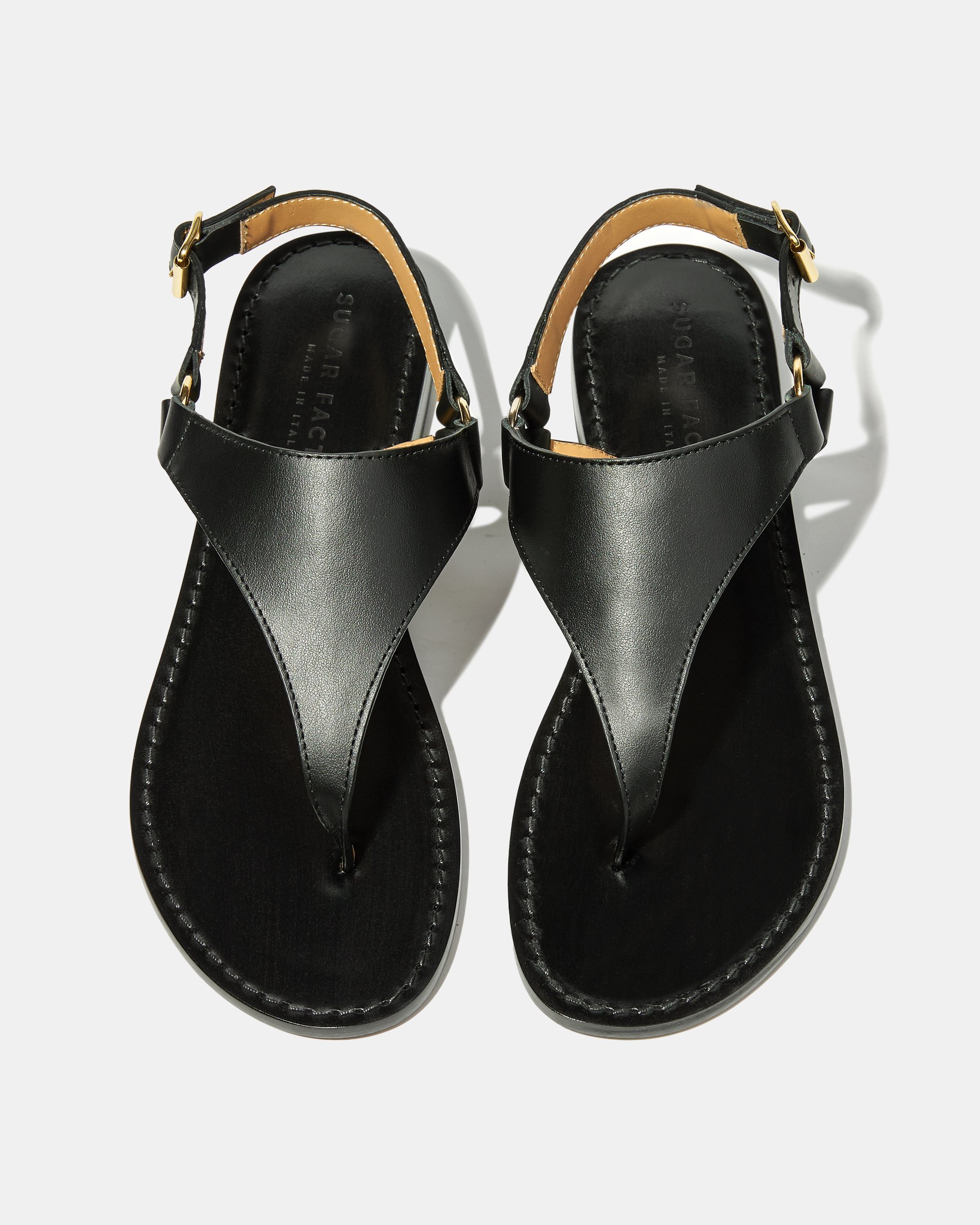 Черные кожаные сандалии - Image 3 of 4